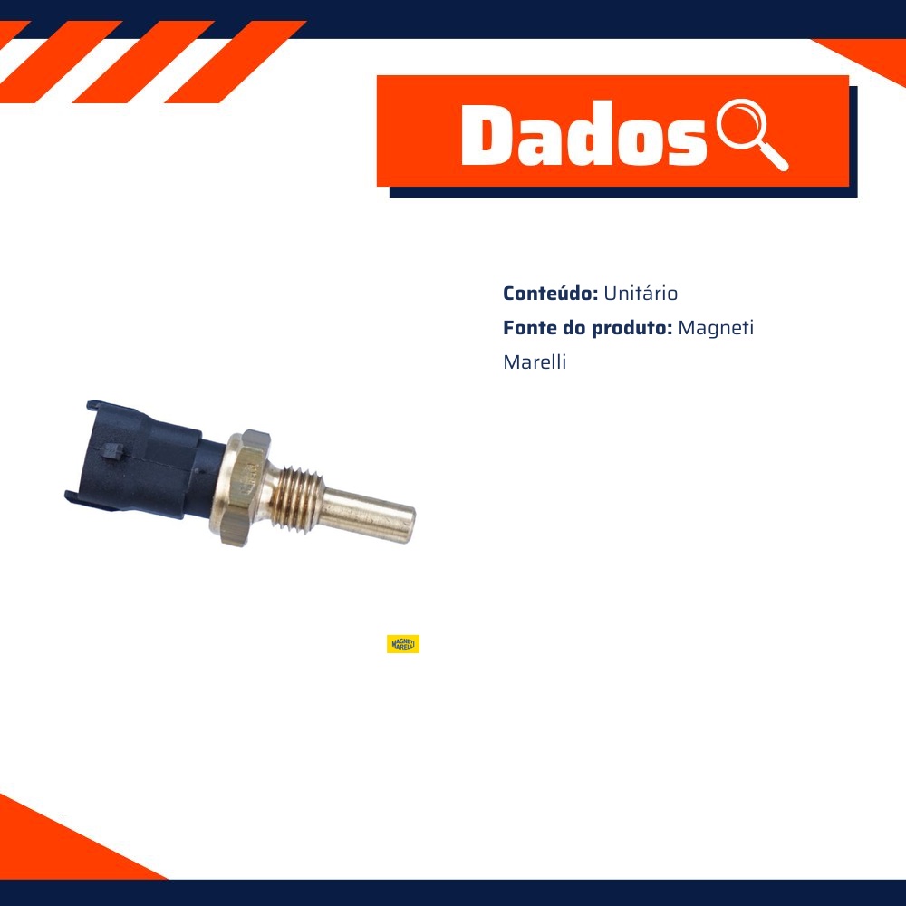 Sensor De Temperatura De Água - Magneti Marelli - STAG04078