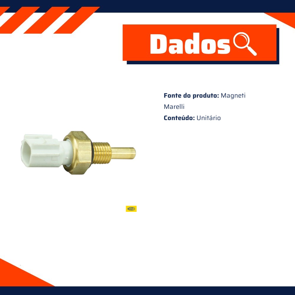 Sensor De Temperatura De Água - Magneti Marelli - STAG04167