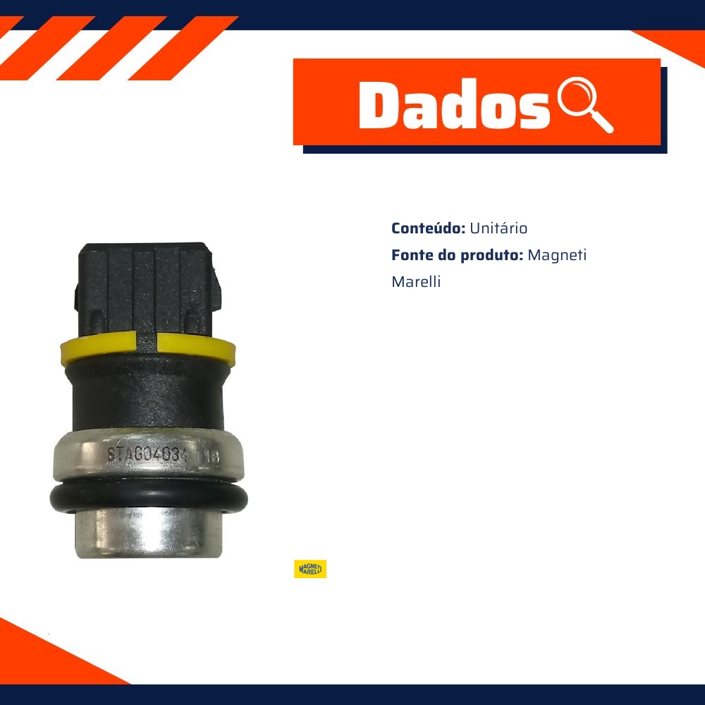 Sensor De Temperatura De Água - Magneti Marelli - STAG04034