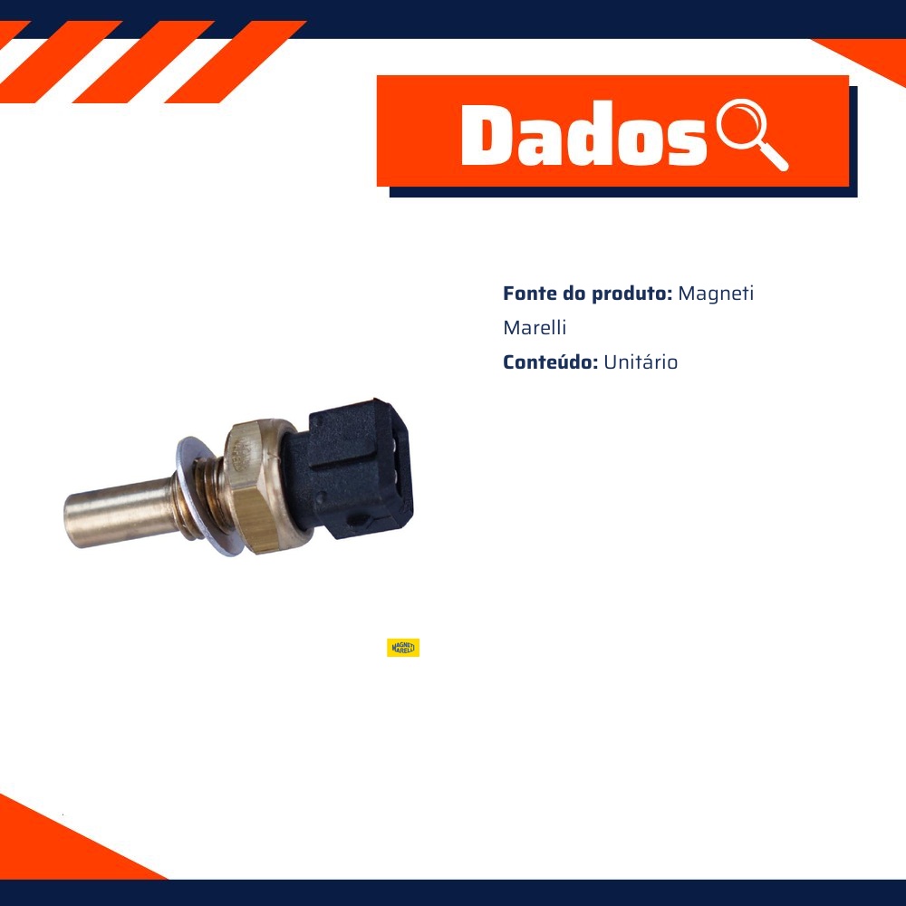 Sensor De Temperatura De Água - Magneti Marelli - STAG04052