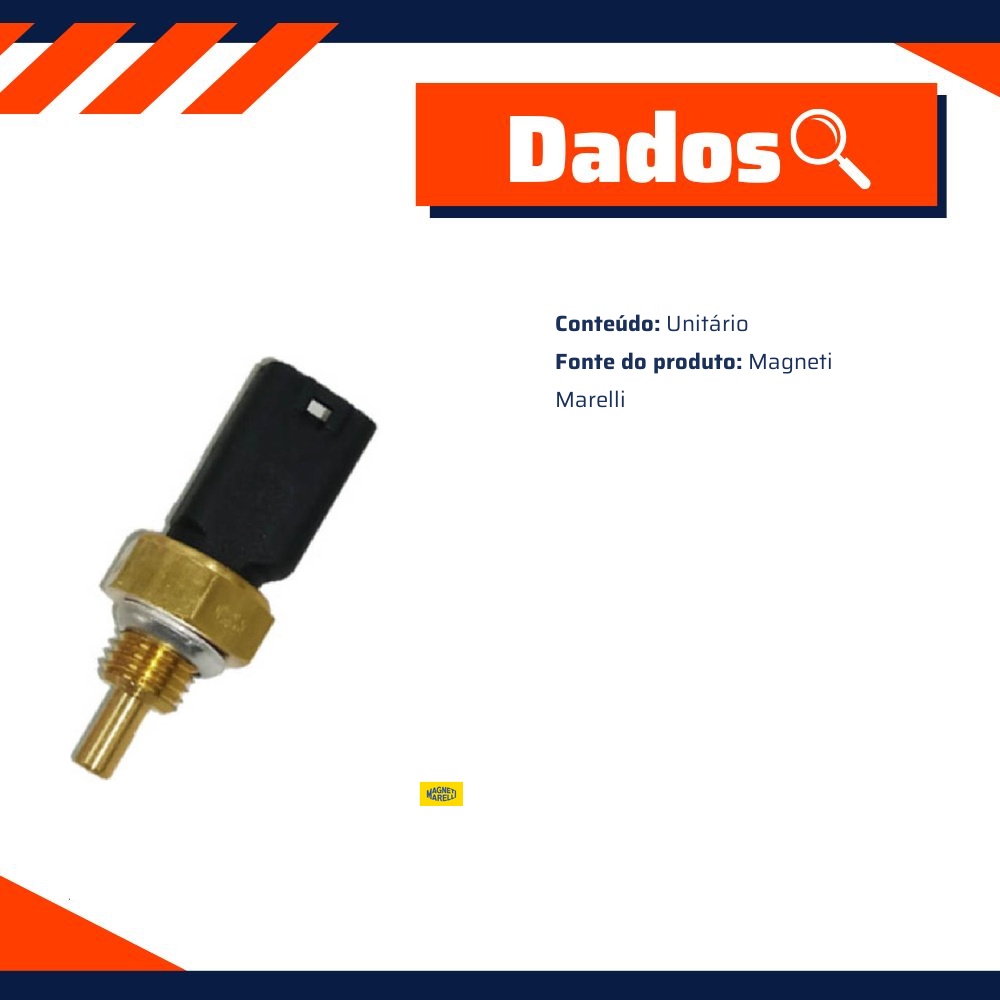 Sensor De Temperatura De Água - Magneti Marelli - STAG04058