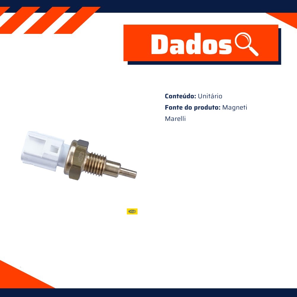 Sensor De Temperatura De Água - Magneti Marelli - STAG04138