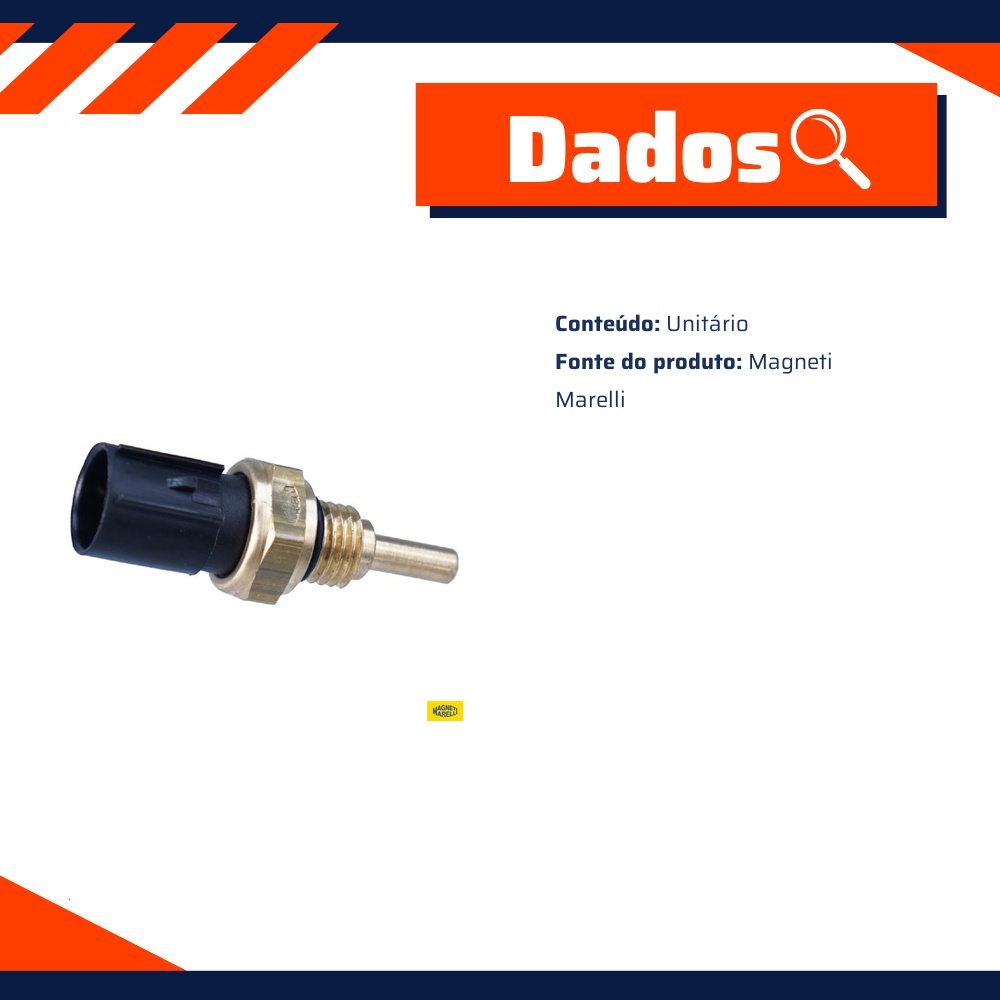 Sensor De Temperatura De Água - Magneti Marelli - STAG04257