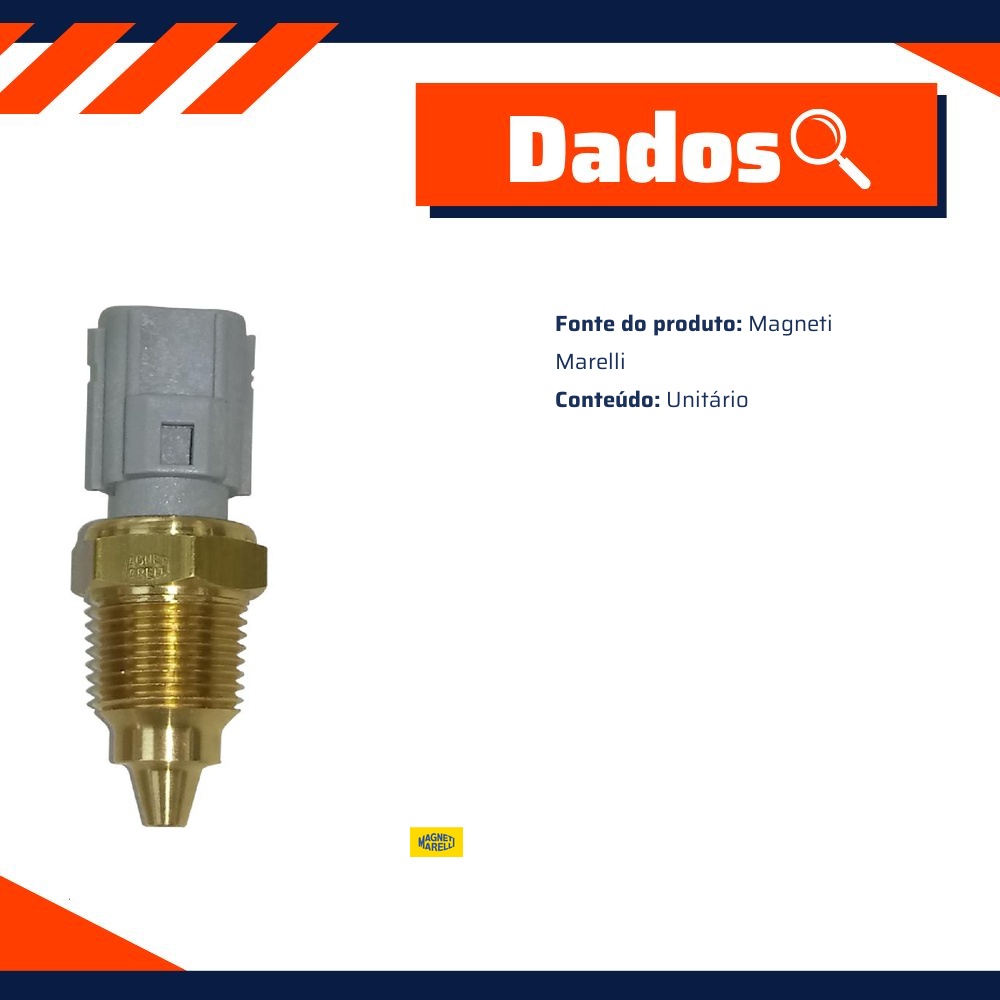 Sensor De Temperatura De Água - Magneti Marelli - STAG04037