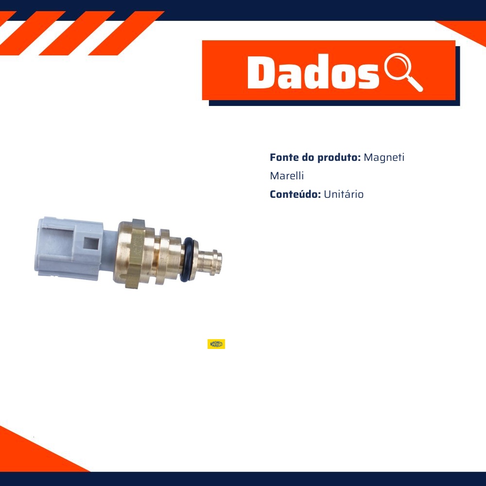 Sensor De Temperatura De Água - Magneti Marelli - STAG04107
