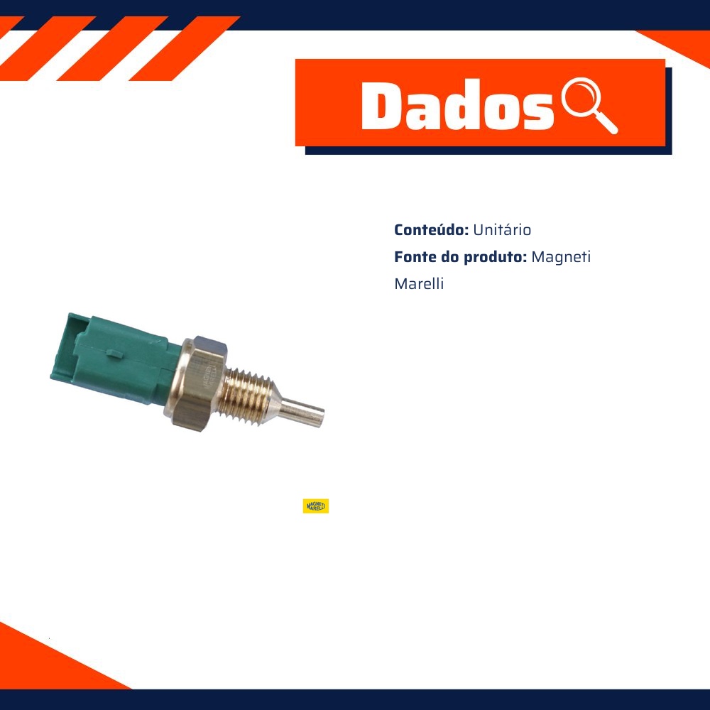 Sensor De Temperatura De Água - Magneti Marelli - STAG04110