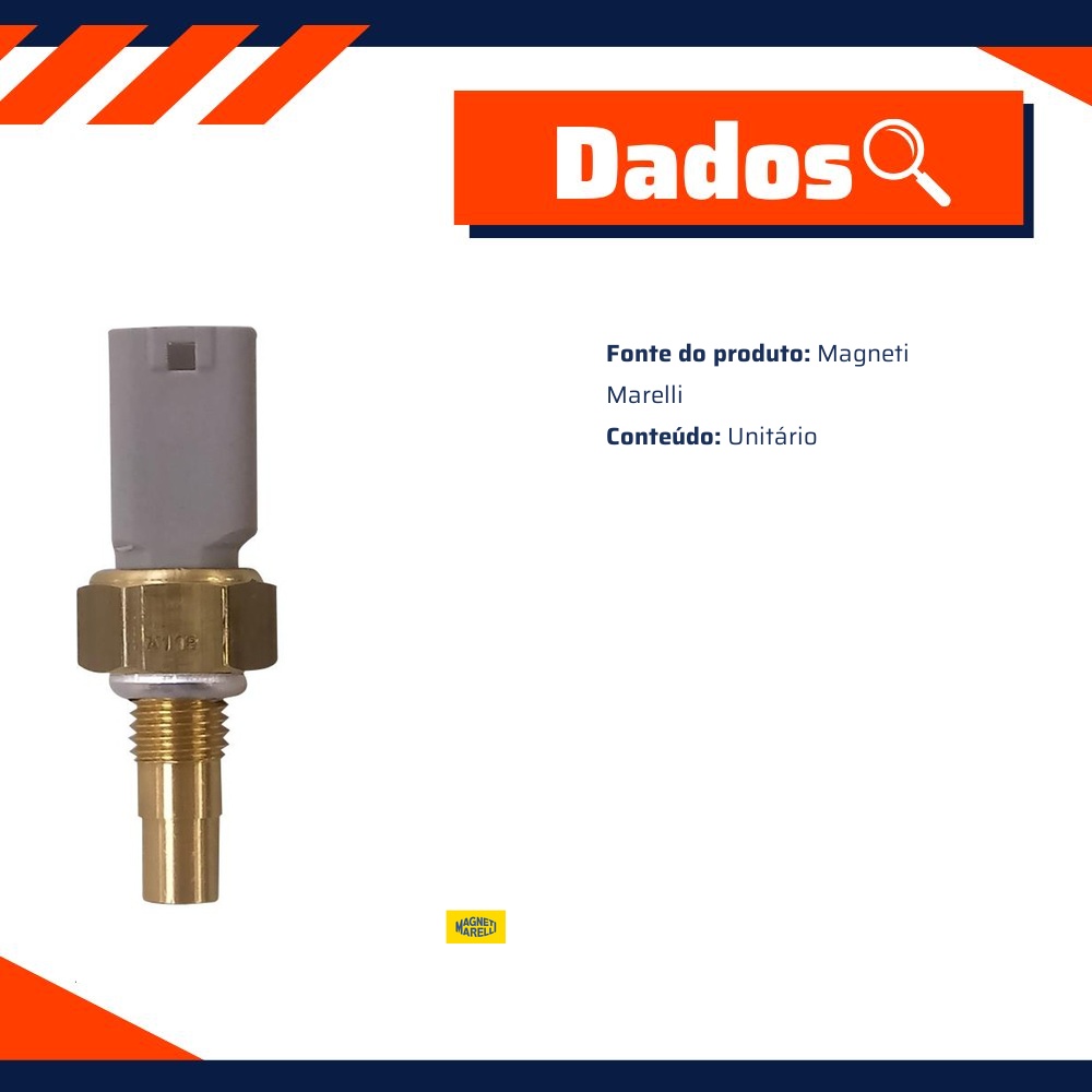 Sensor De Temperatura De Água - Magneti Marelli - STAG04010