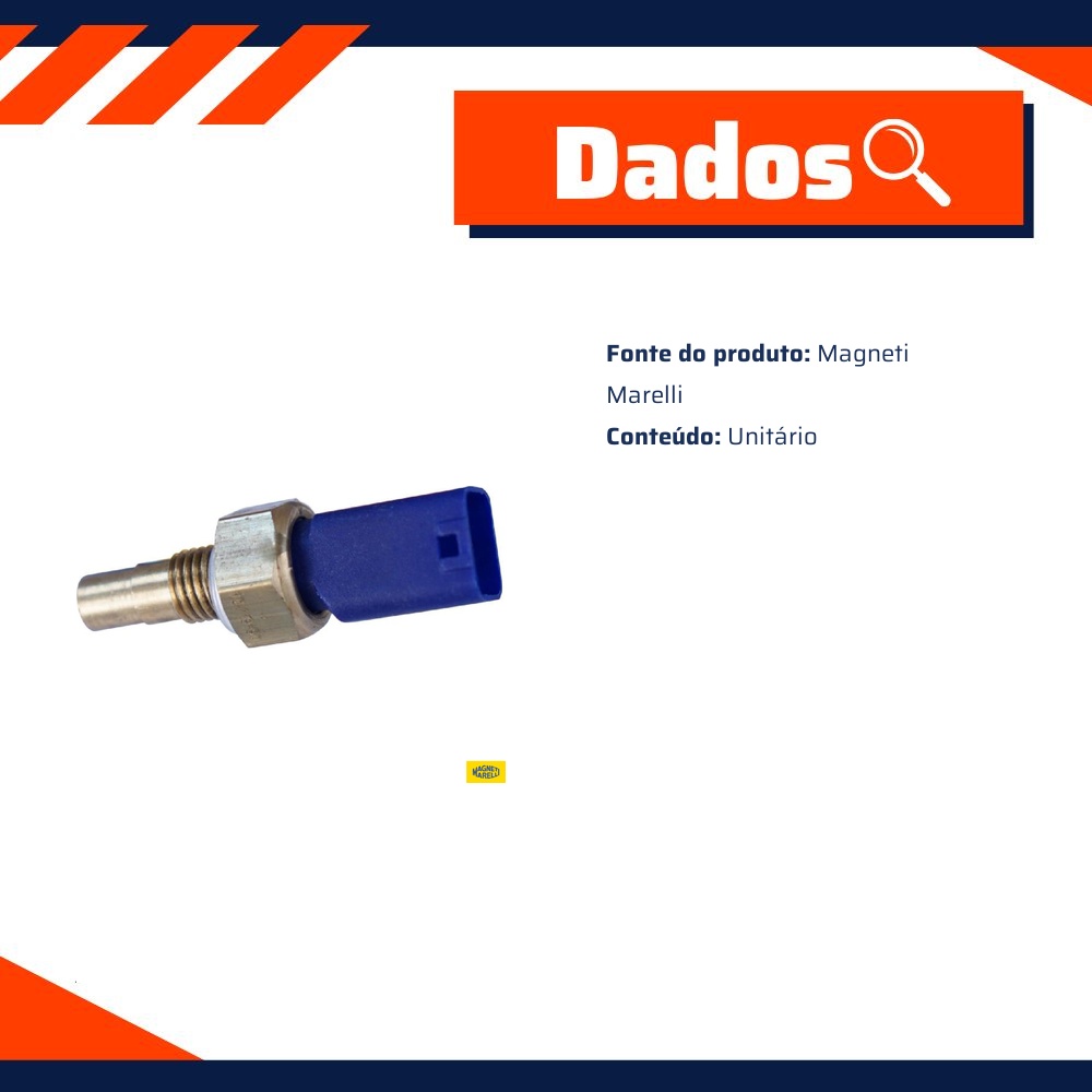Sensor De Temperatura De Água - Magneti Marelli - STAG04033