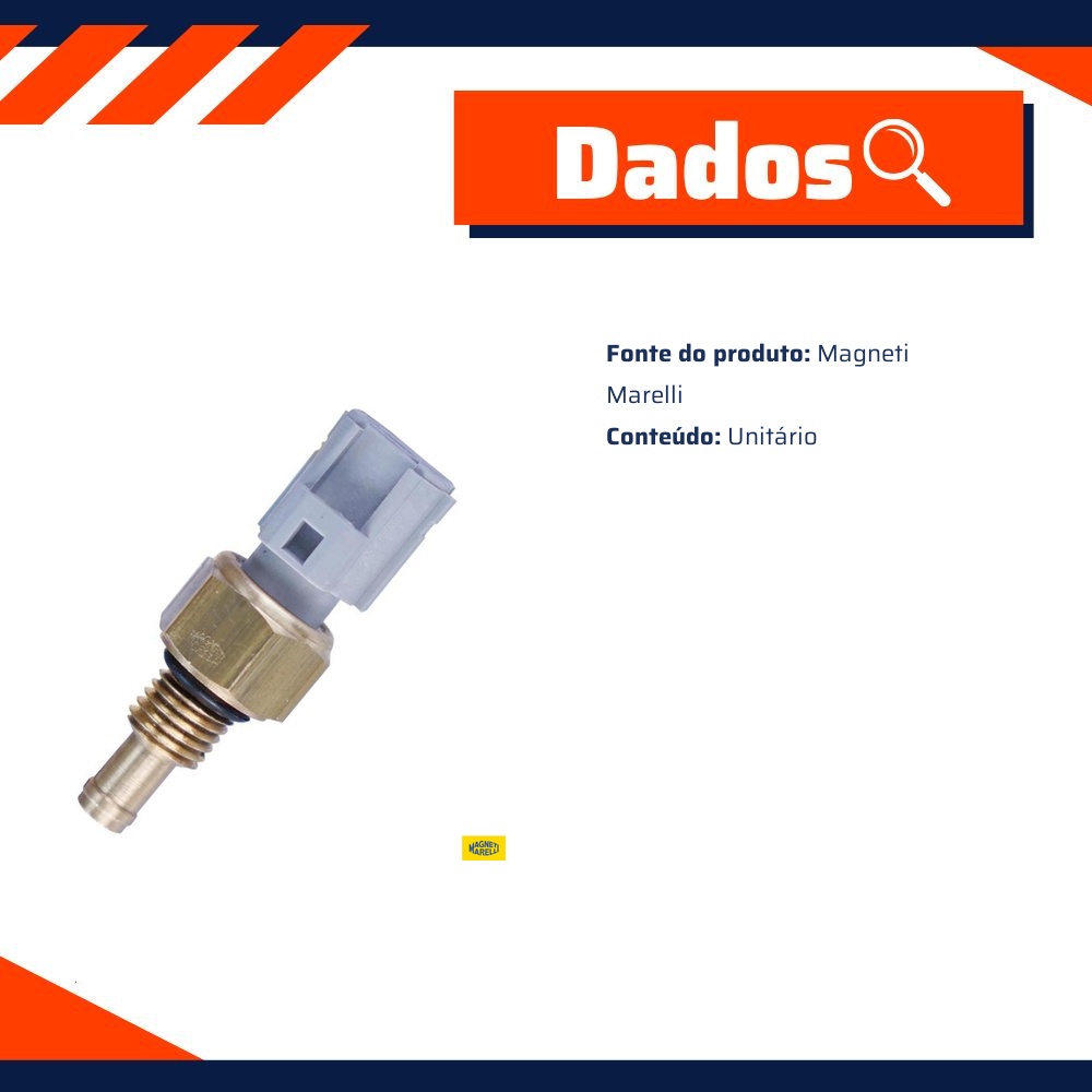 Sensor De Temperatura De Água - Magneti Marelli - STAG04057
