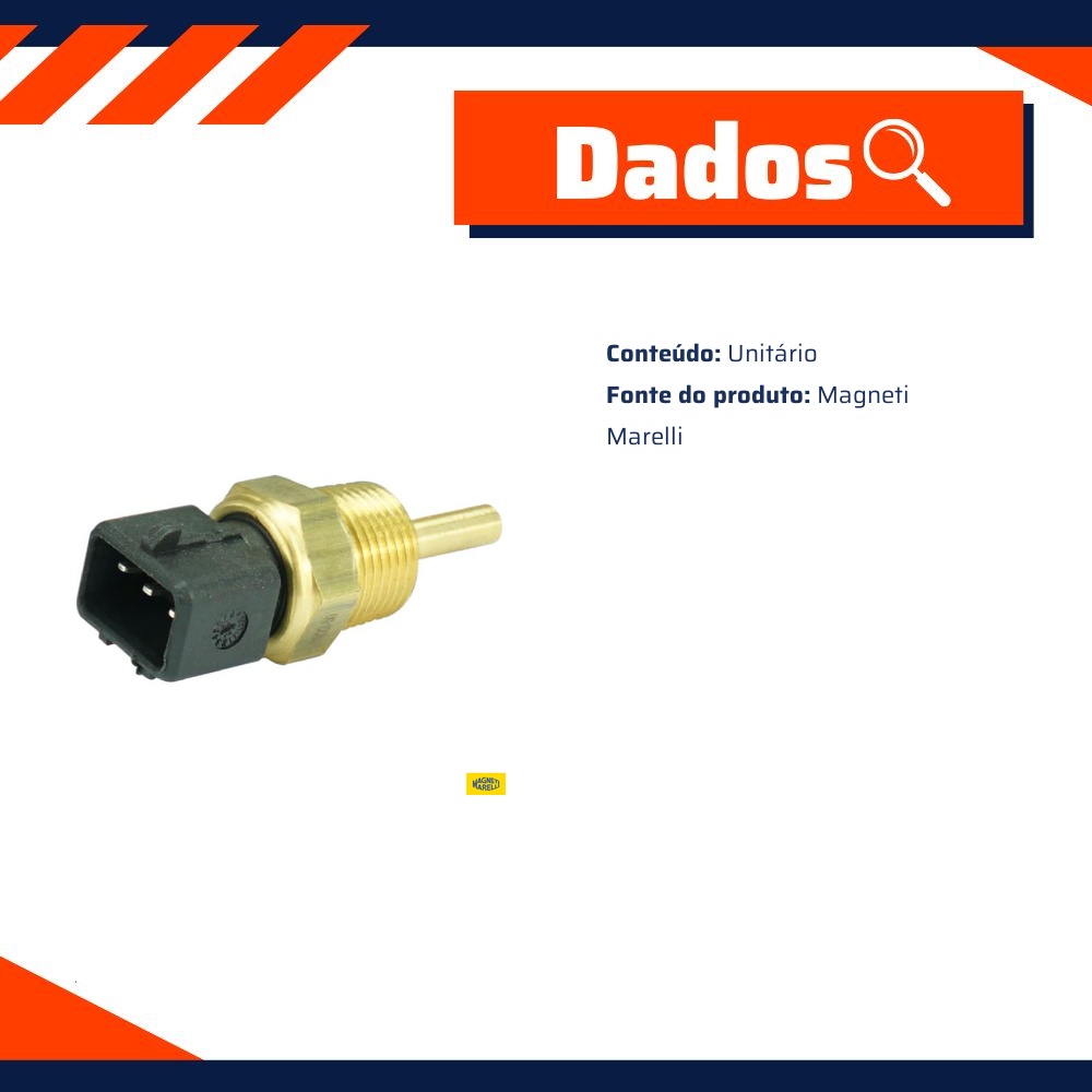 Sensor De Temperatura De Água - Magneti Marelli - STAG04162