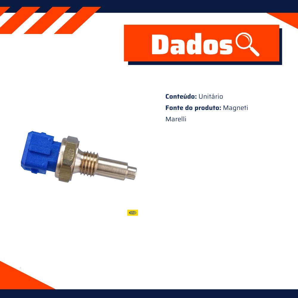 Sensor De Temperatura De Água - Magneti Marelli - STAG04053