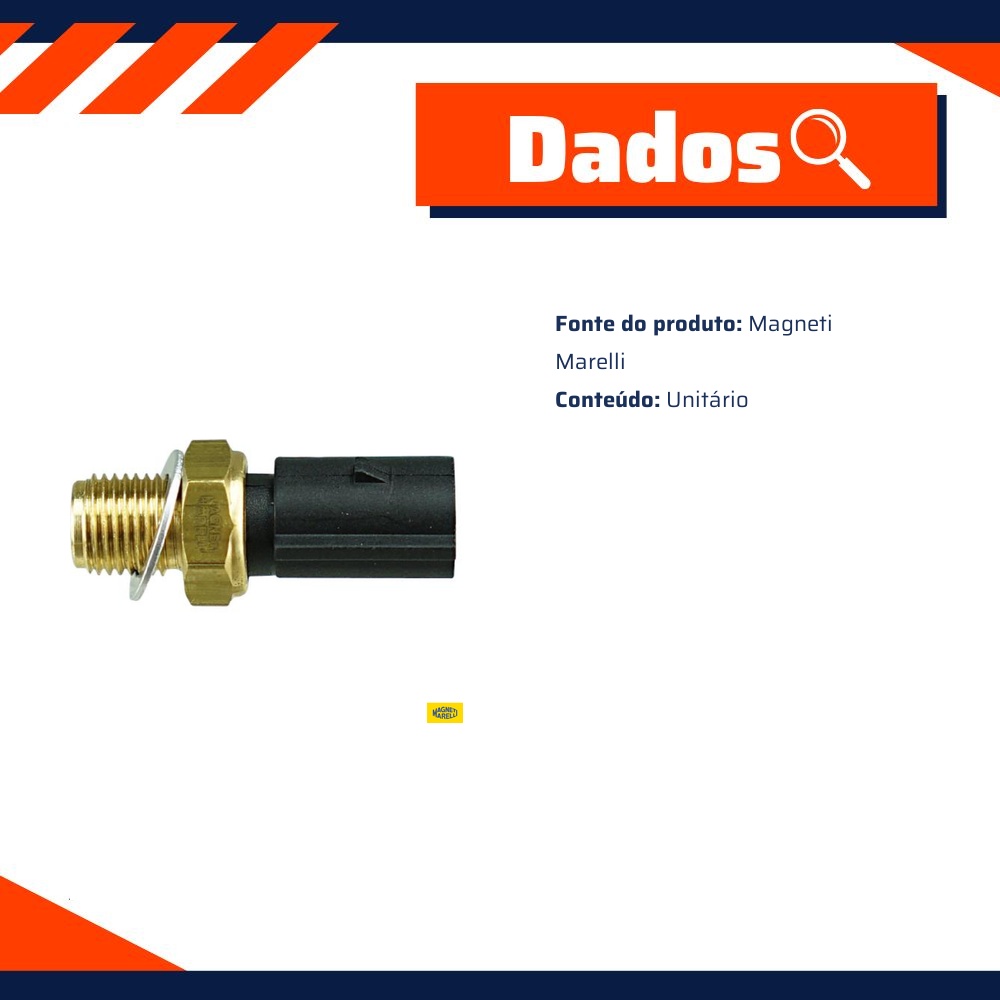 Sensor De Temperatura Do Painel - Magneti Marelli - STPA03018