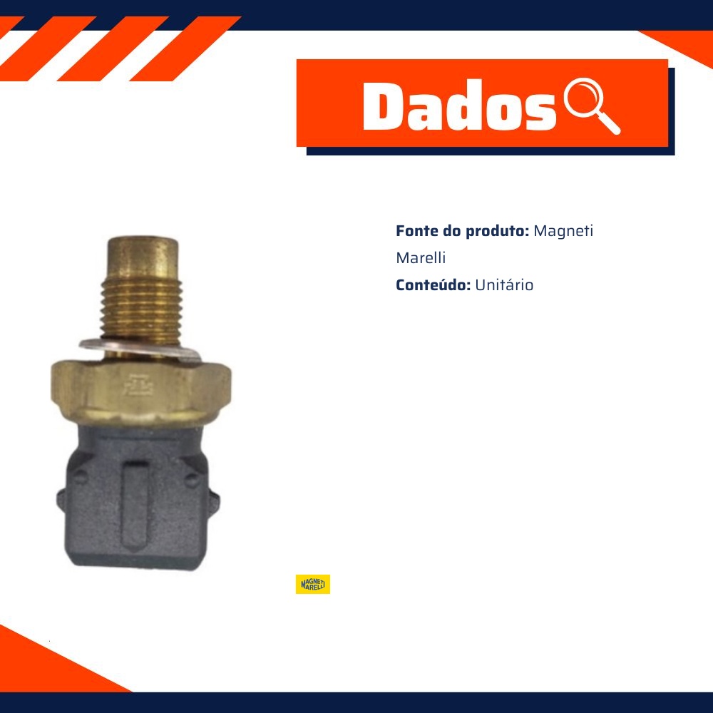 Sensor De Temperatura Do Painel - Magneti Marelli - STPA03088