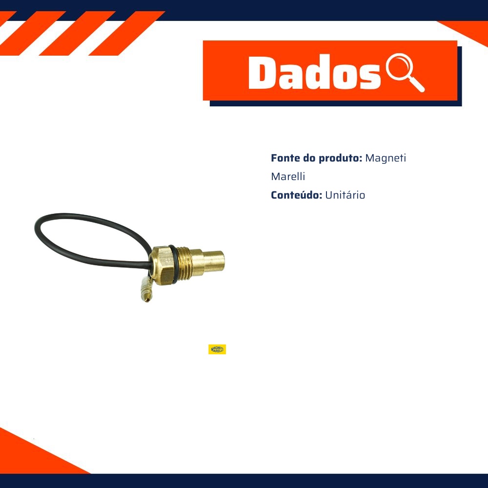 Sensor de Temperatura do Painel para Hafei Towner - Magneti Marelli - STPA02070