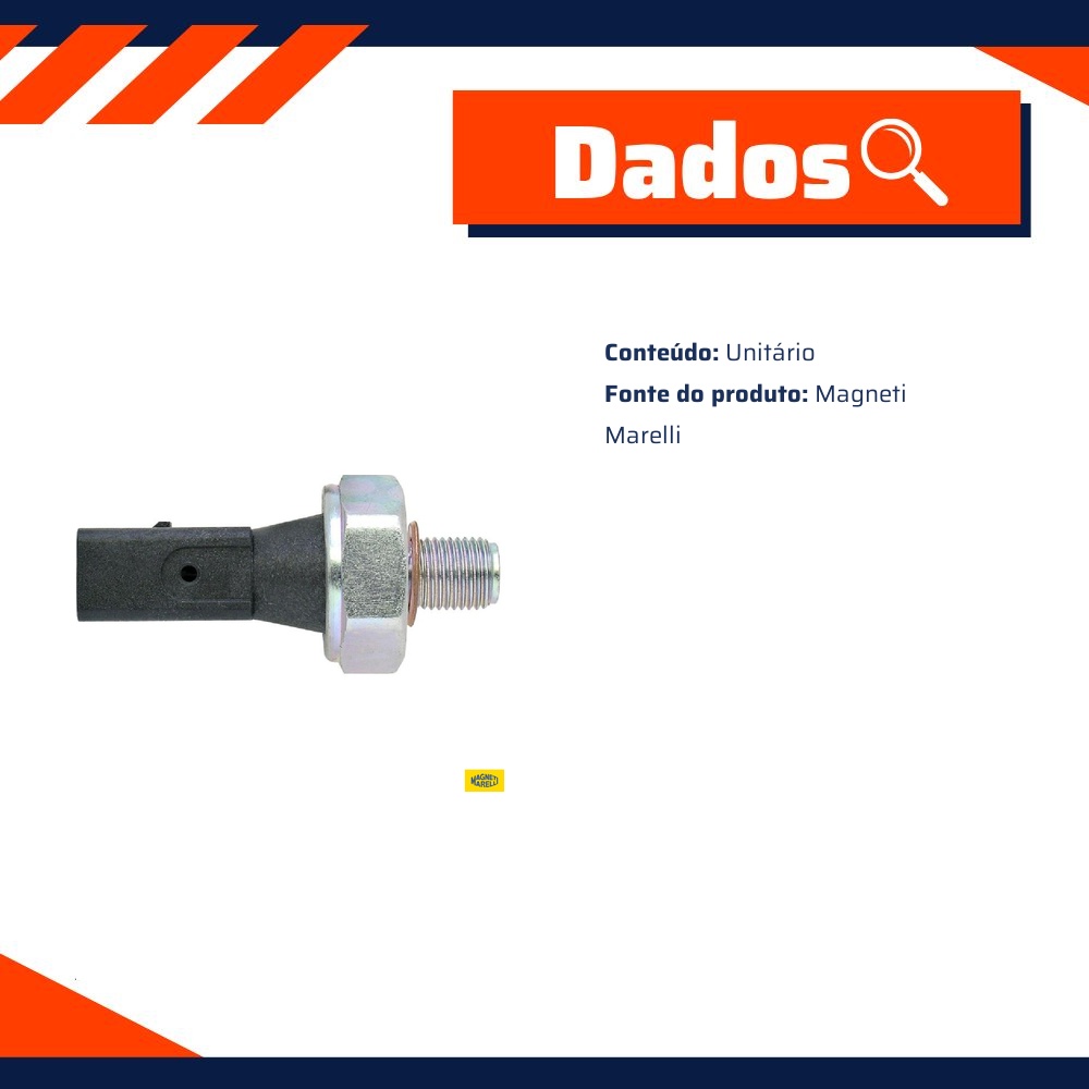Interruptor De Pressão De Óleo - Magneti Marelli - IPO3385