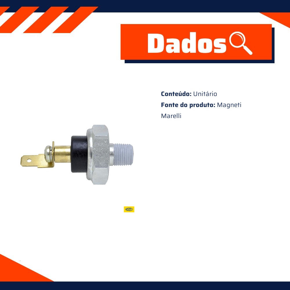 Interruptor De Pressão De Óleo - Magneti Marelli - IPO3383