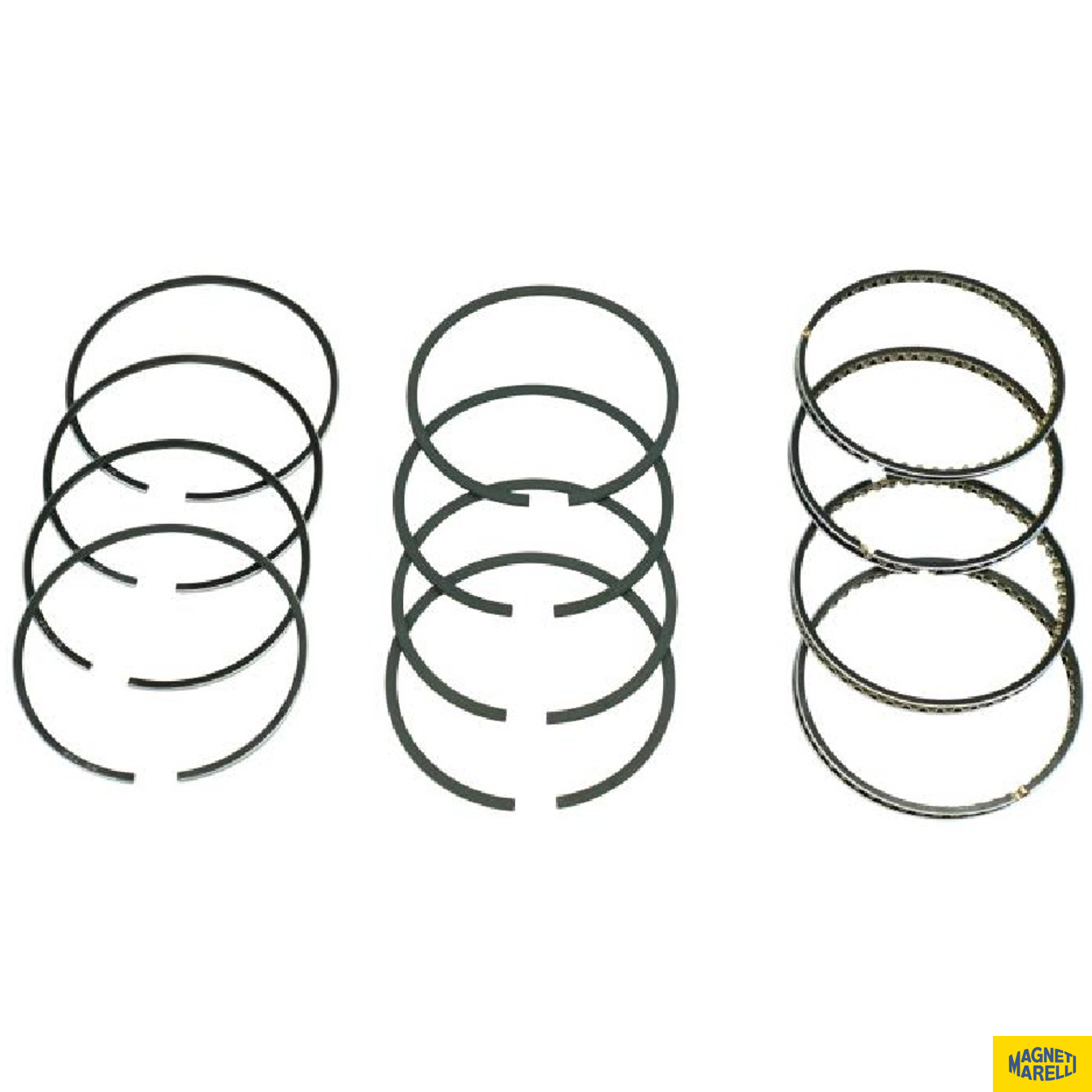 Jogo de Anéis do Pistão 0,50 4 Cilindros para Ford Escort e Volkswagen Gol - Magneti Marelli - JA01002.50