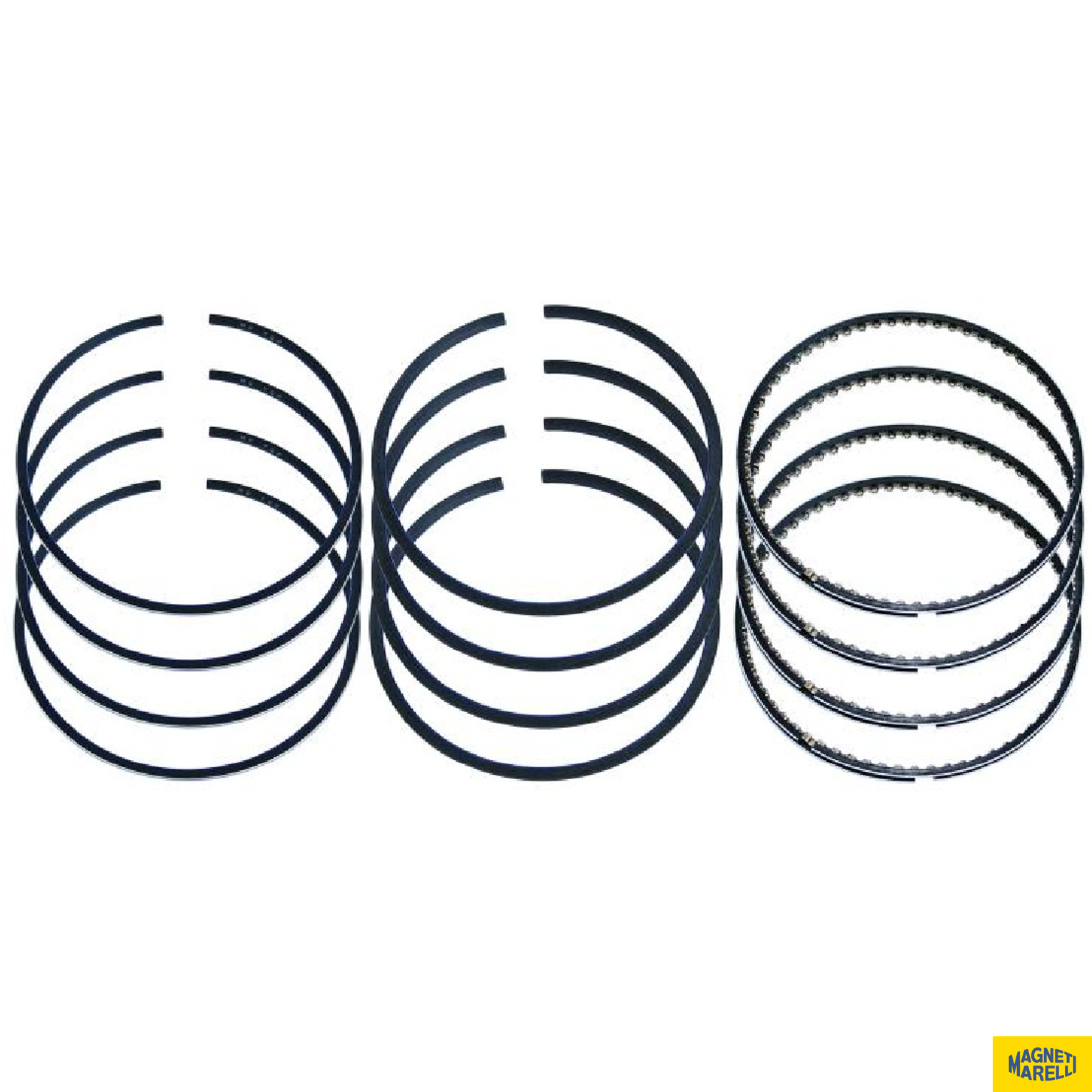 Jogo de Anéis do Pistão 1,00 4 Cilindros para Chevrolet Blazer e S10 - Magneti Marelli - JA04010.100