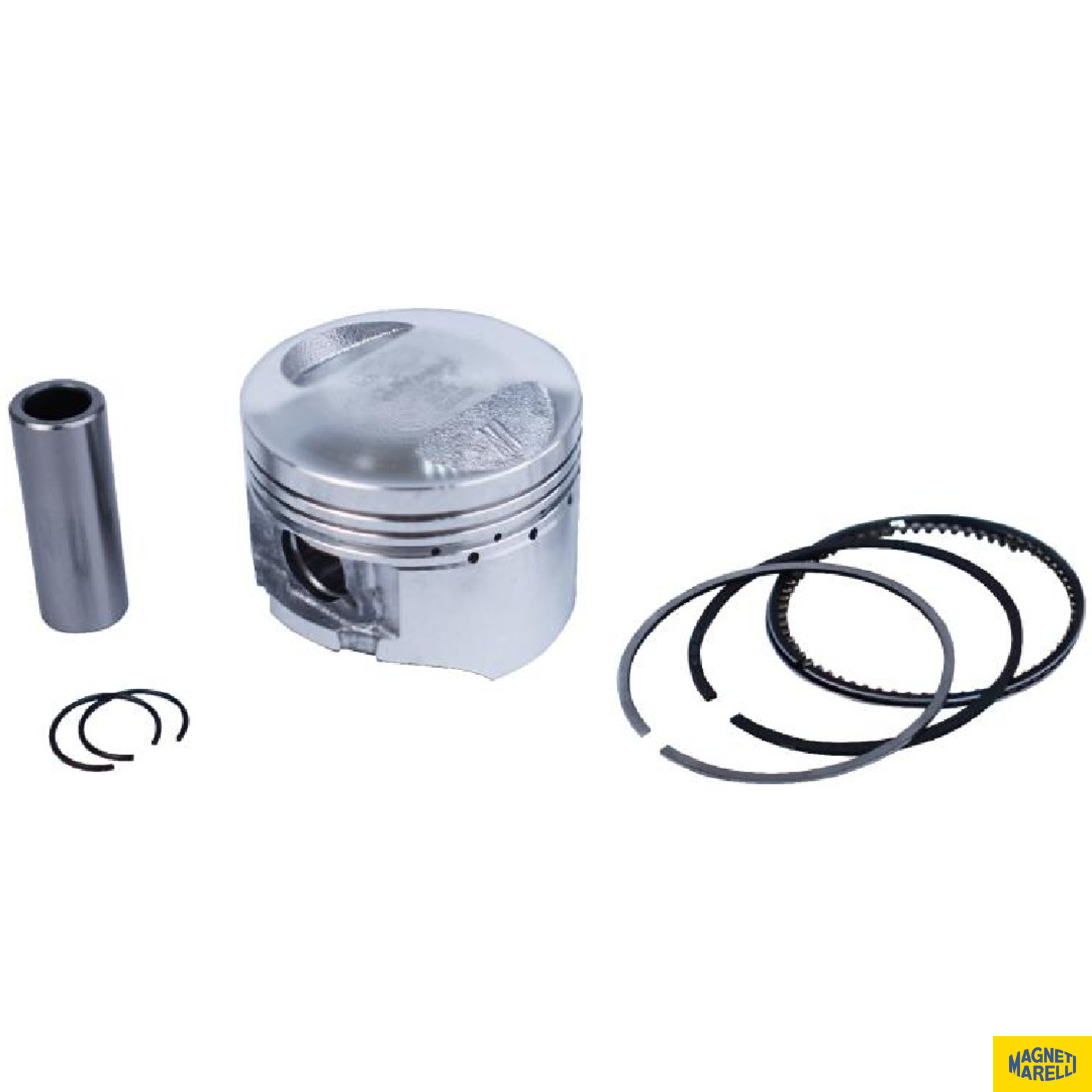 Pistão com Anéis 0,25 para Moto para Honda CG 125 e XLR 125 - Magneti Marelli - PA41002.25