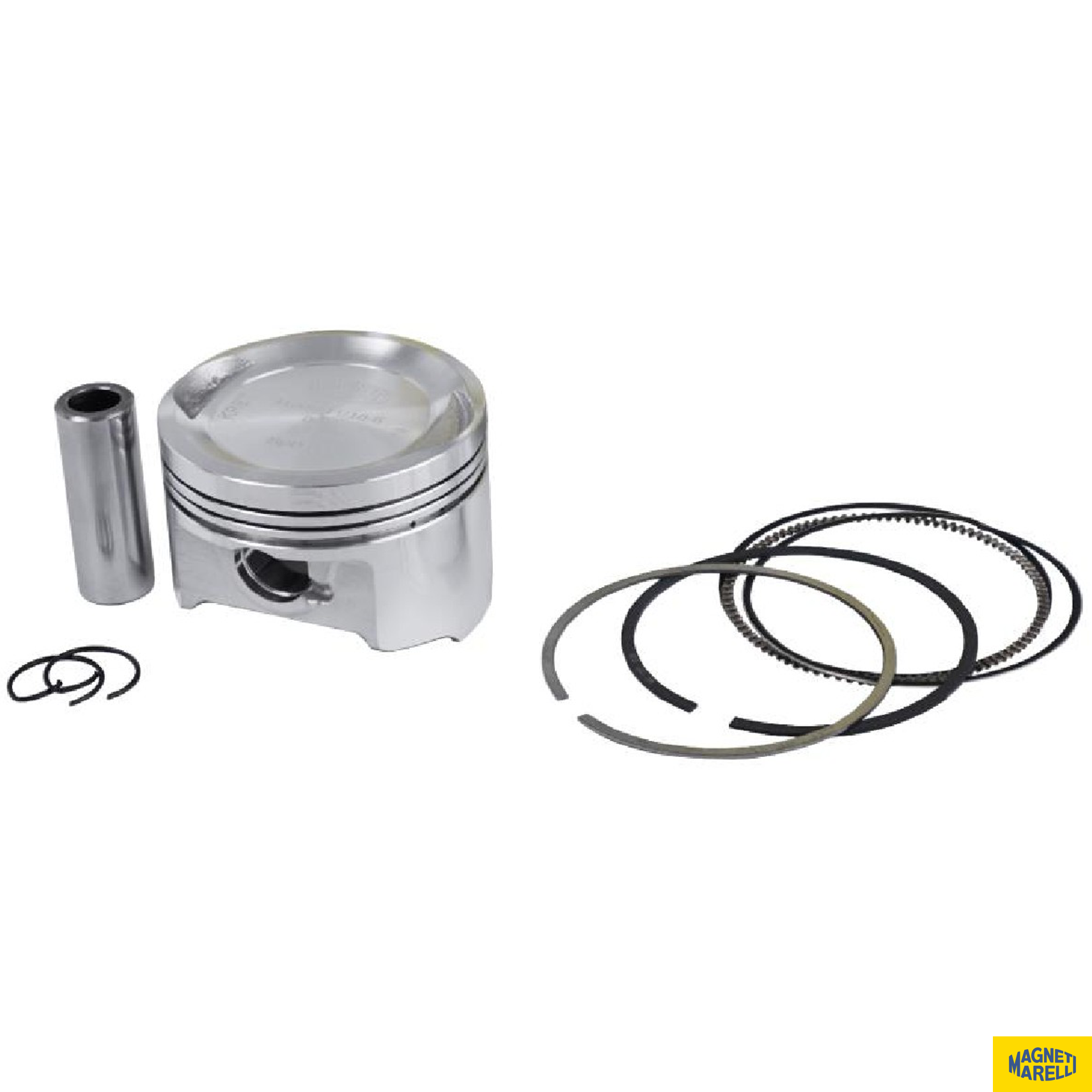 Pistão com Anéis 0,25 para Moto para Honda CG 160 e NXR 160 BROS - Magneti Marelli - PA41009.25