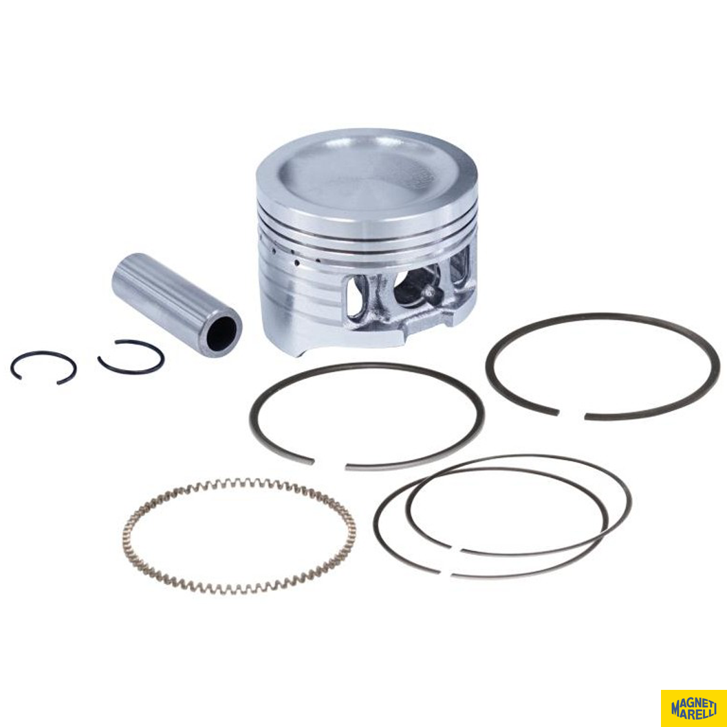 Pistão com Anéis 0,25 para Moto para Honda Biz 125 - Magneti Marelli - PA41011.25
