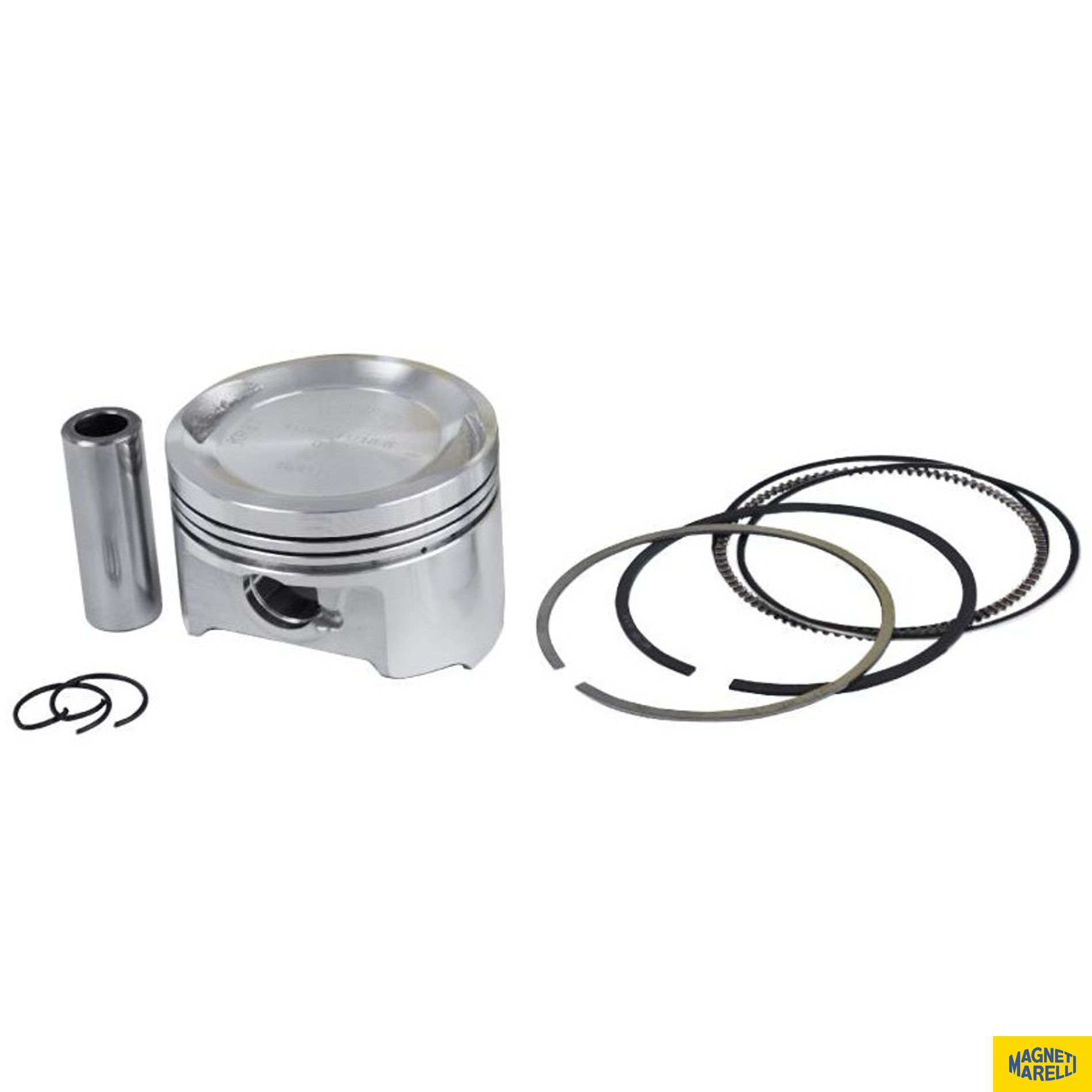 Pistão com Anéis 0,50 para Moto para Honda CG 160 e NXR 160 BROS - Magneti Marelli - PA41009.50