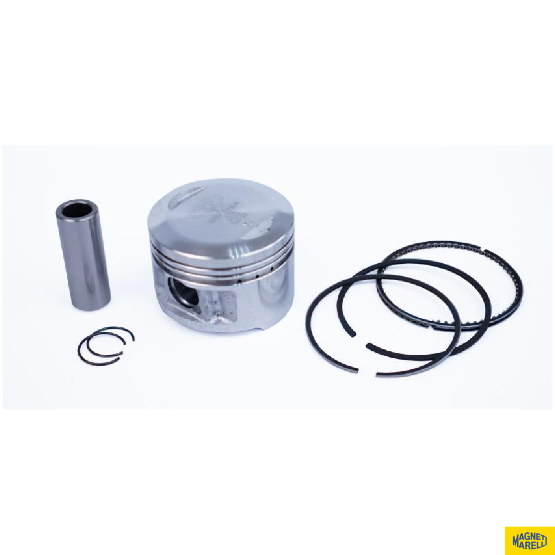 Pistão com Anéis 0,25 para Moto para Yamaha XTZ 125 e YBR 125 - Magneti Marelli - PA42001.25