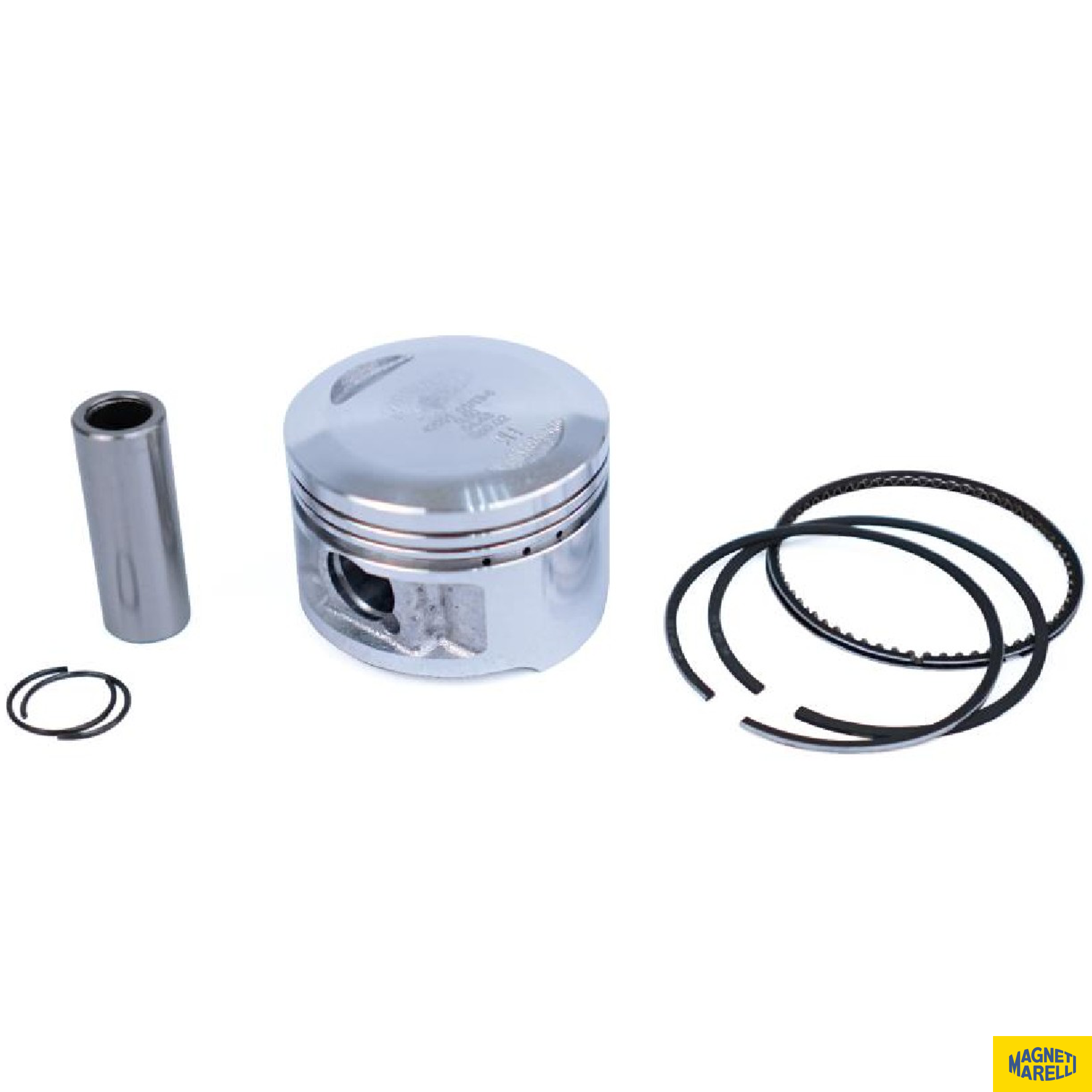 Pistão com Anéis 0,50 para Moto para Yamaha XTZ 125 e YBR 125 - Magneti Marelli - PA42001.50