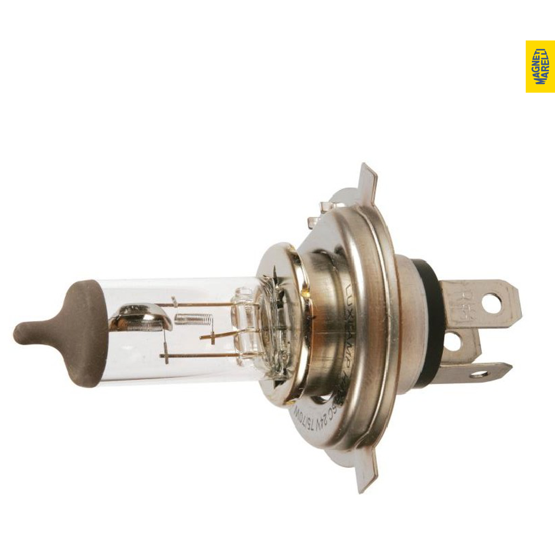 Lâmpada Farol Alto / Baixo / 12V 100/80W P43T H4 Adventure - Magneti Marelli - LMM62203