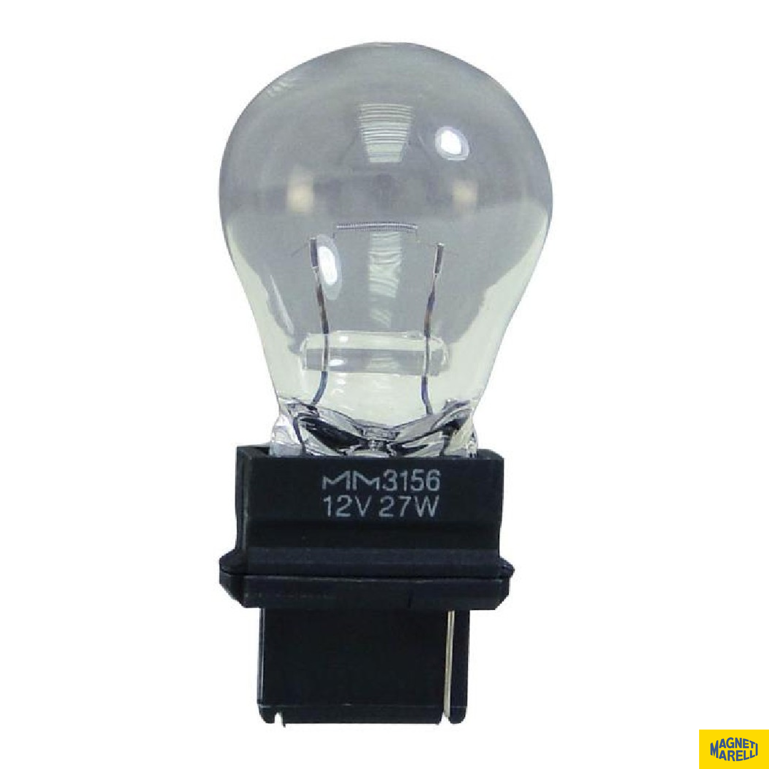 10 Lâmpadas Luz De Ré / 12V 27W W2.5X16D P27W Standard - Magneti Marelli - LMM3156