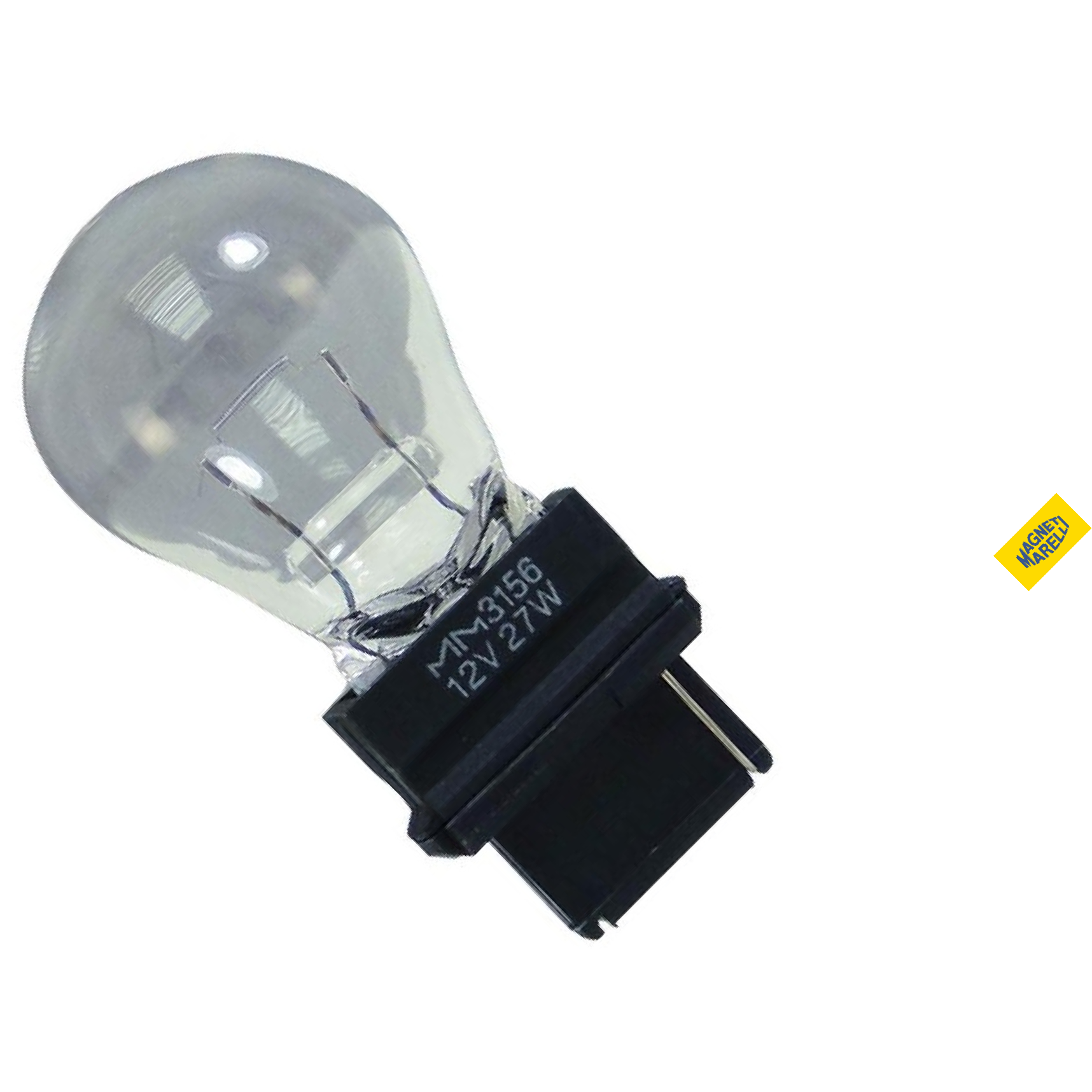 10 Lâmpadas Luz De Ré / 12V 27W W2.5X16D P27W Standard - Magneti Marelli - LMM3156