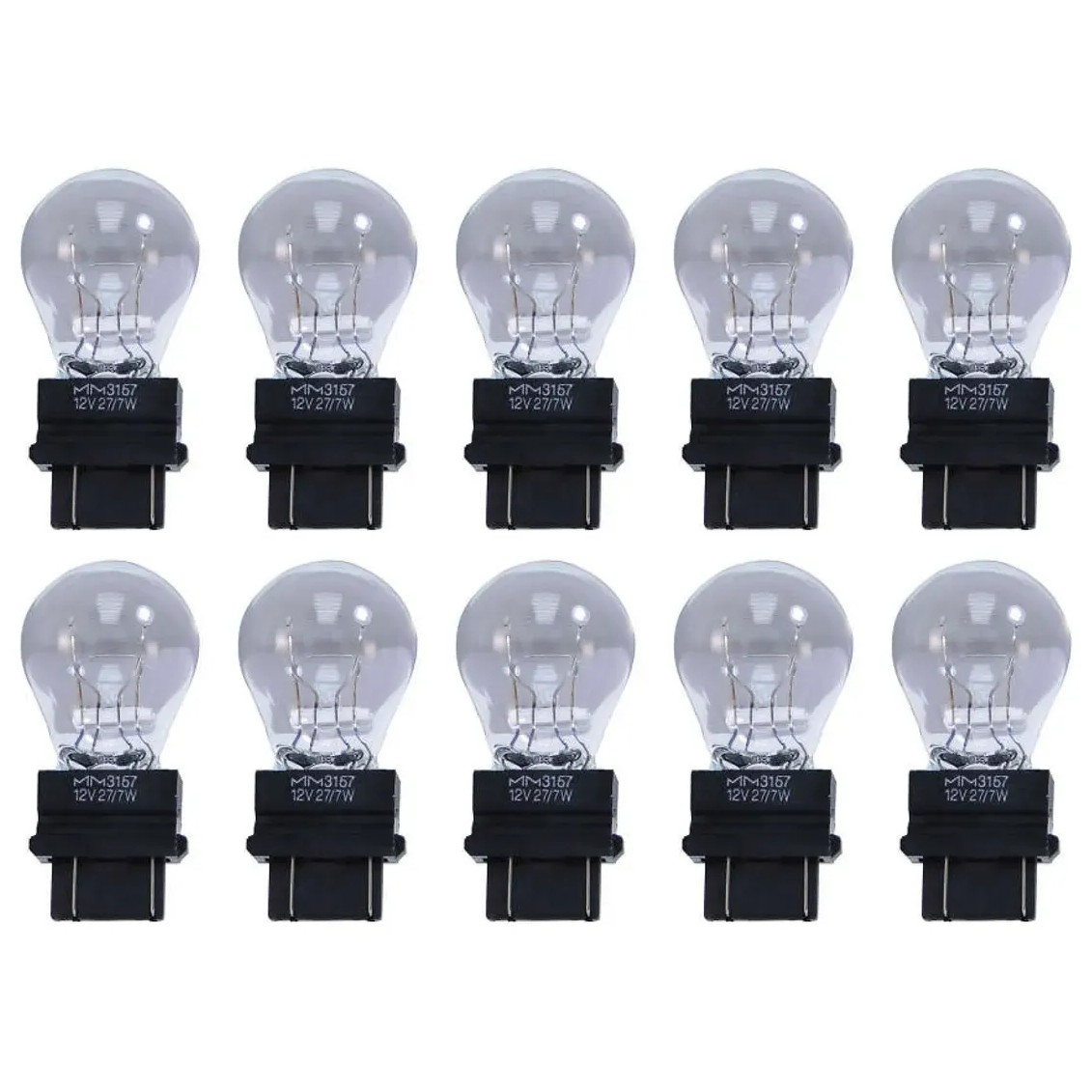 10 Lâmpadas Luz De Ré / 12V 27/7W W2.5X16Q P27/7W Standard - Magneti Marelli - LMM3157