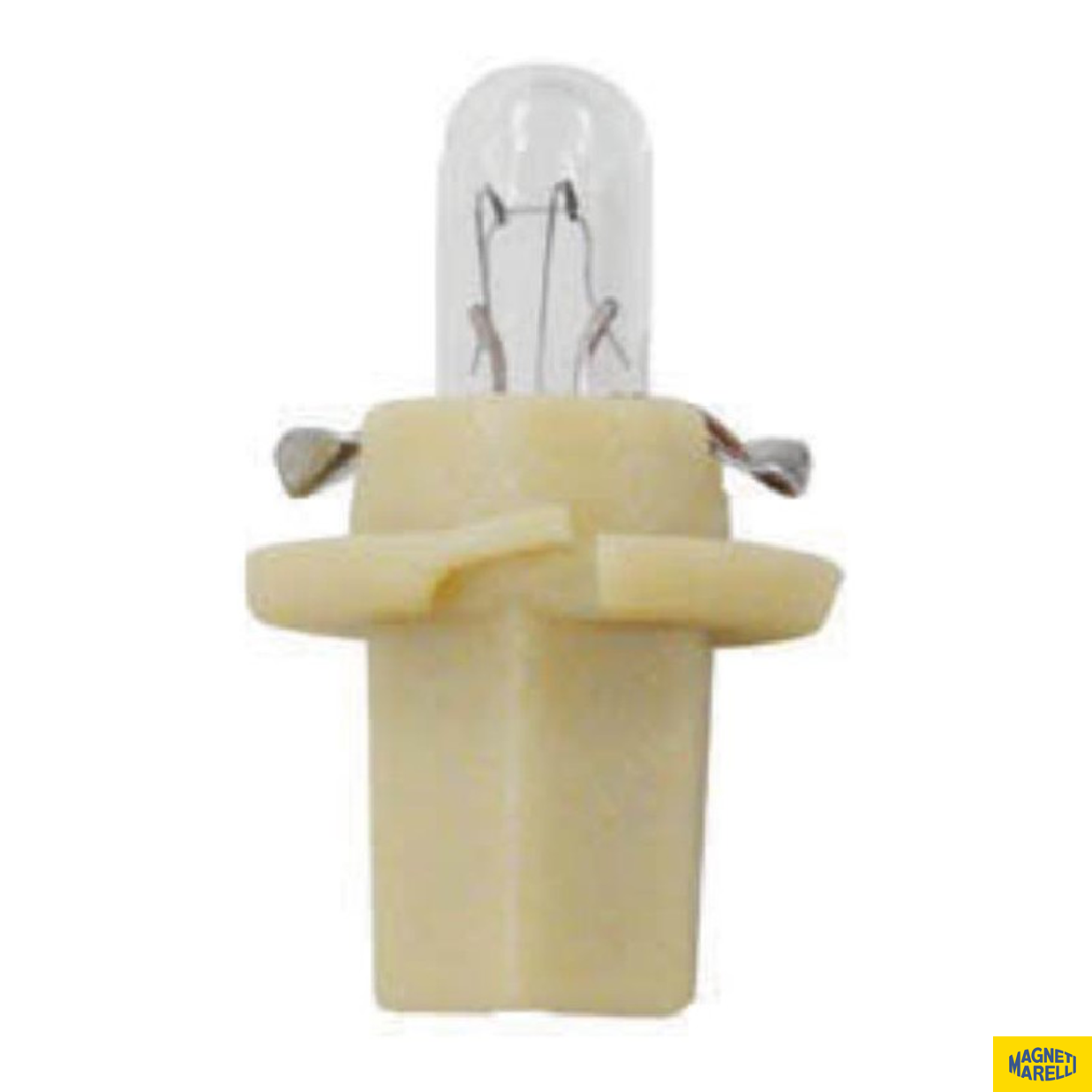 10 Lâmpadas Luz Do Painel / 12V 1,5W B8.5D Bege Standard Pinguinho - Magneti Marelli - LMM2752MF