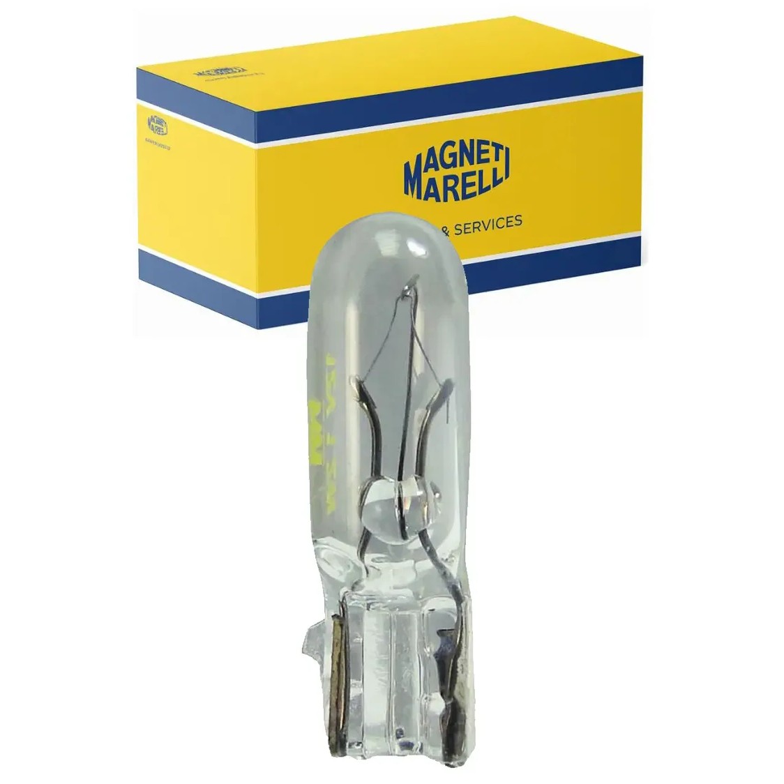 10 Lâmpadas Luz Do Painel / 12V 2W W2X4.6D W2W Standard Pinguinho - Magneti Marelli - LMM2722