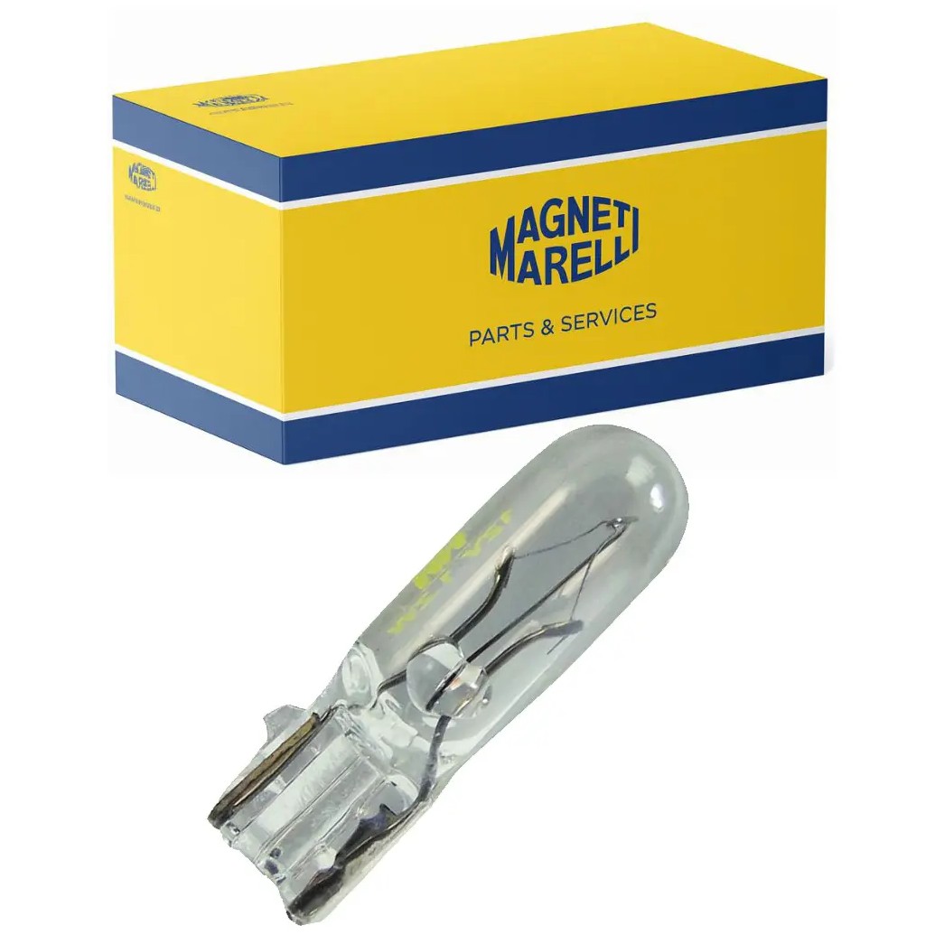 10 Lâmpadas Luz Do Painel / 12V 2W W2X4.6D W2W Standard Pinguinho - Magneti Marelli - LMM2722