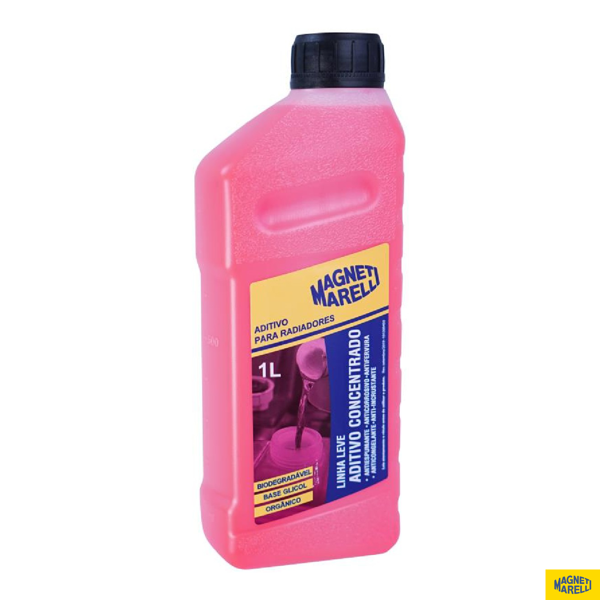 Aditivo para Radiador Rosa Concentrado Orgânico 1 Litro - Magneti Marelli - FRMM6005