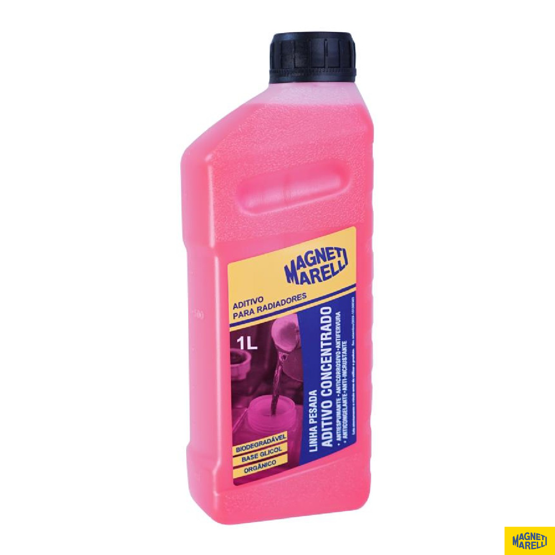 Aditivo para Radiador Rosa Concentrado Orgânico 1 Litro - Magneti Marelli - FRMM6111