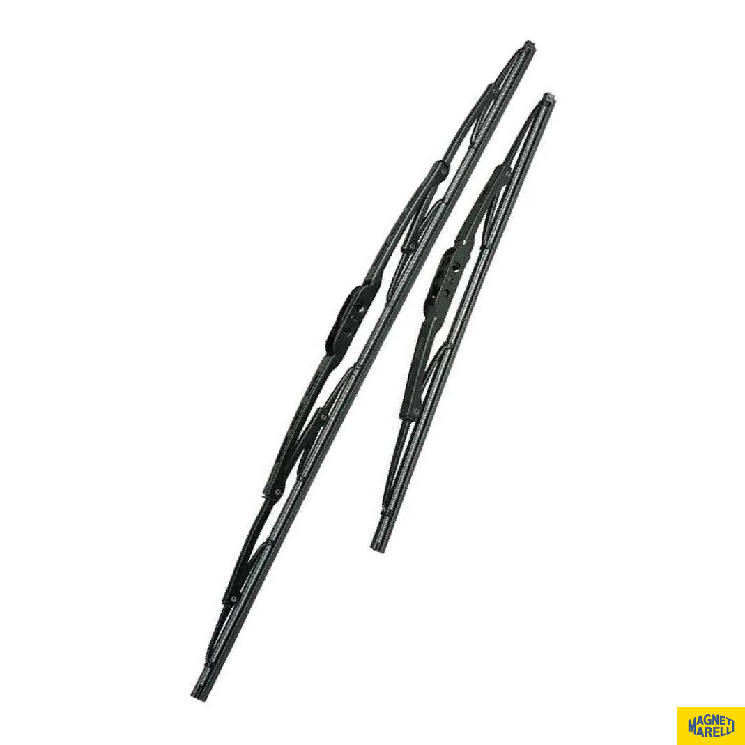 Par de Palhetas Dianteira Standard Le 21"/530Mm, Ld 14"/355Mm Metálica - Magneti Marelli - PMMS336