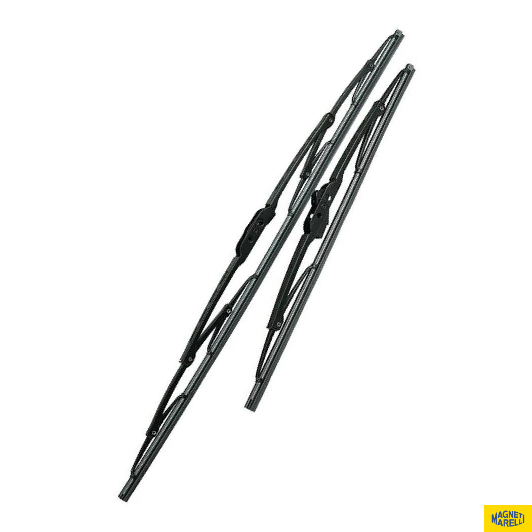 Par de Palhetas Dianteira Standard Le 22"/550Mm, Ld 15"/380Mm Metálica - Magneti Marelli - PMMS315
