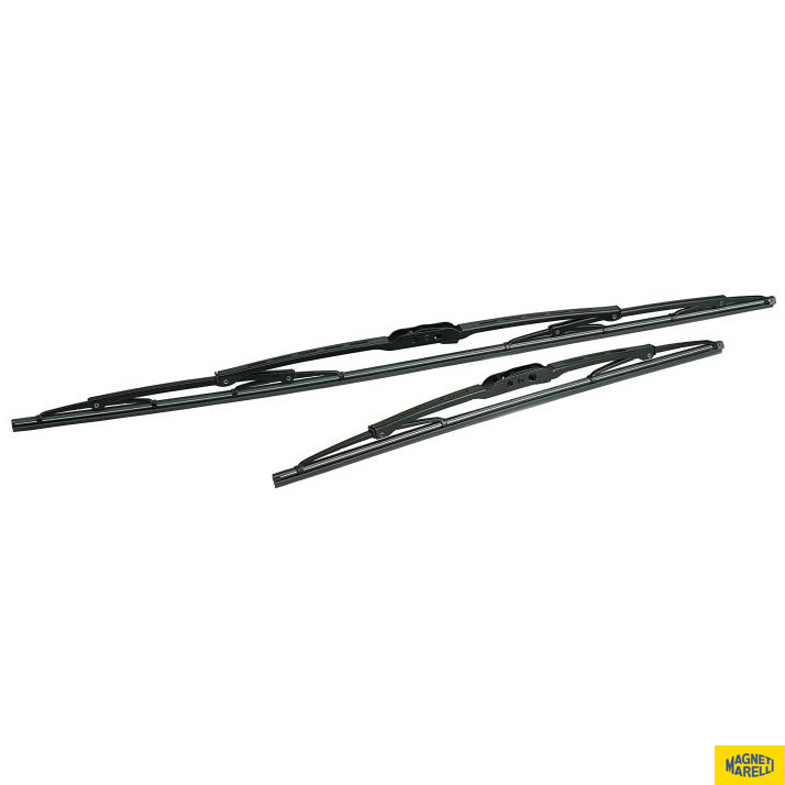 Par de Palhetas Dianteira Standard Le 26"/650Mm, Ld 16"/400Mm Metálica - Magneti Marelli - PMMS326
