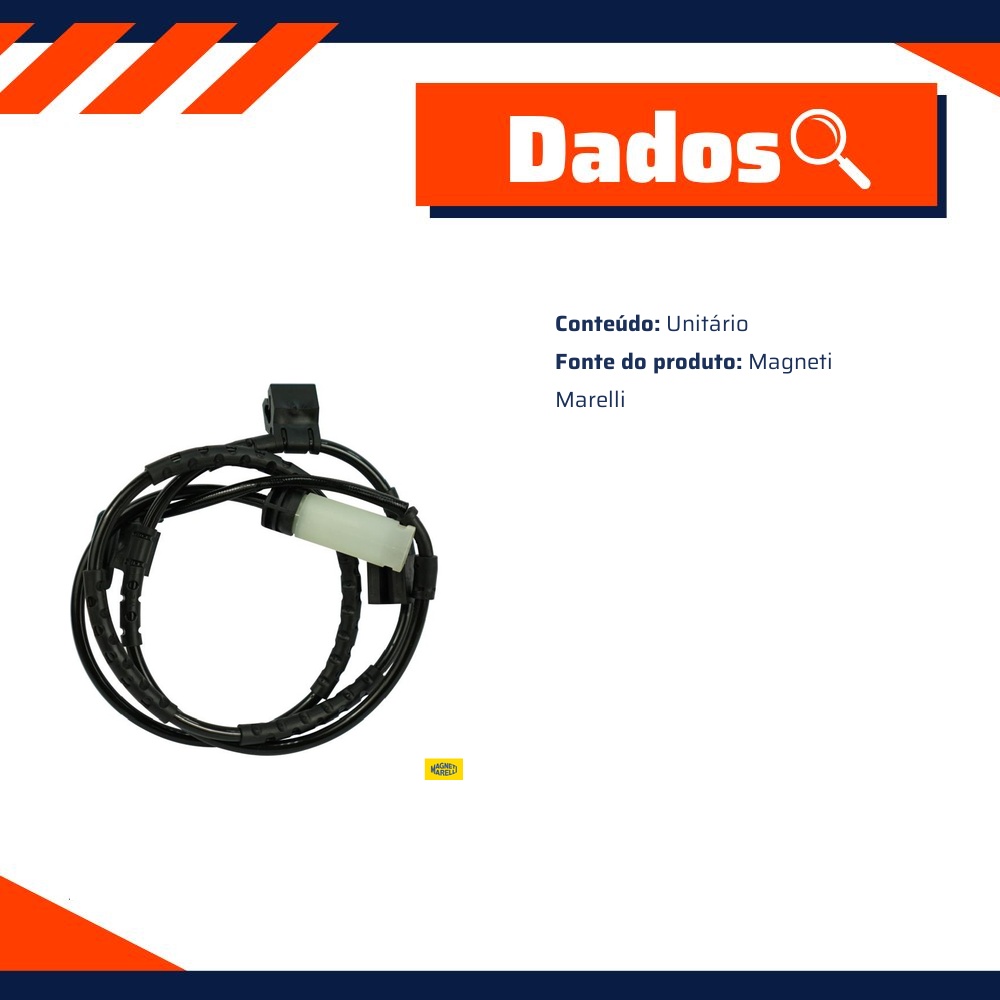 Sensor de Desgaste da Pastilha - Magneti Marelli - SDPMM-BMW1127T