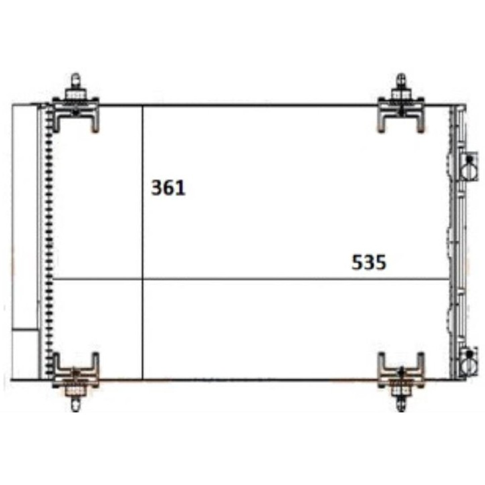 Condensador Do Ar Condicionado - Magneti Marelli - CMM5003PE