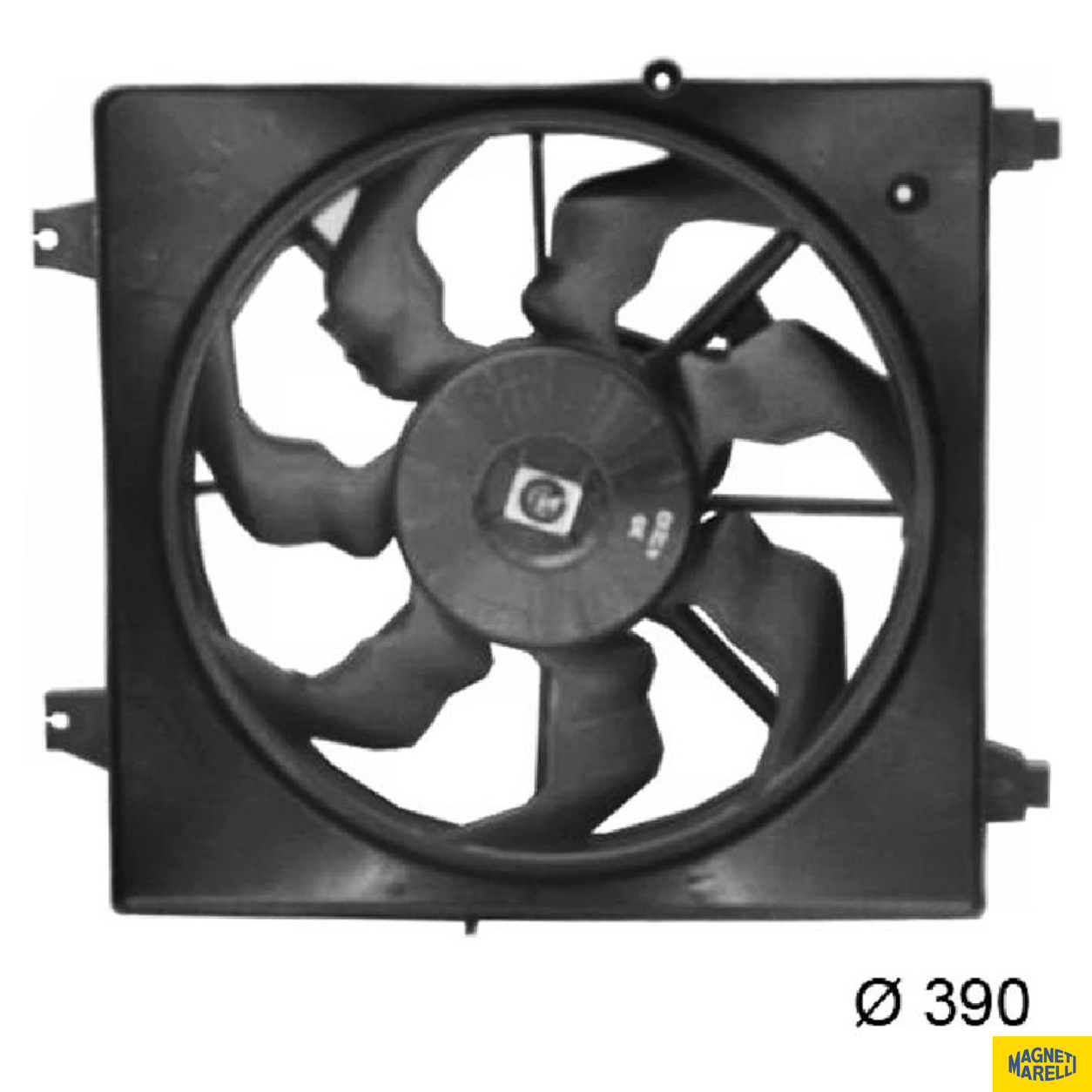 Eletroventilador para Hyundai Santa Fé - Magneti Marelli - 8EW351043201