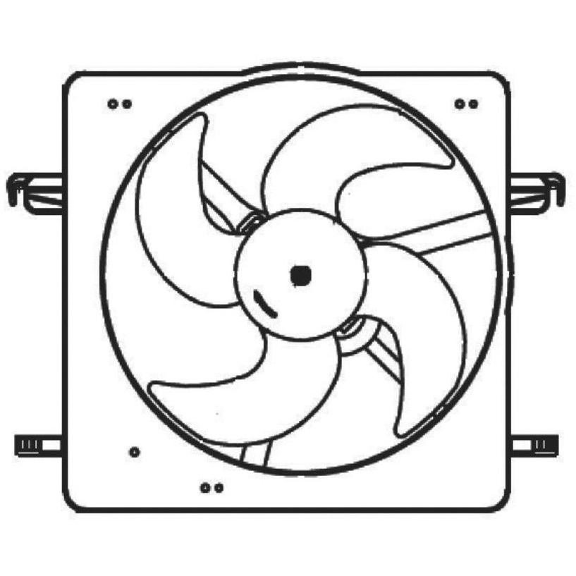Eletroventilador para Ford Ka - Magneti Marelli - EMM2043FD