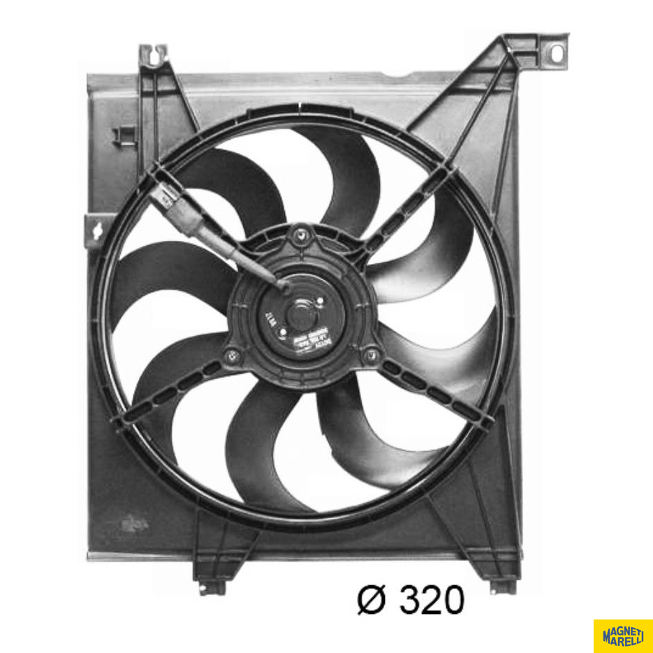 Eletroventilador para KIA Cerato - Magneti Marelli - 8EW351043181