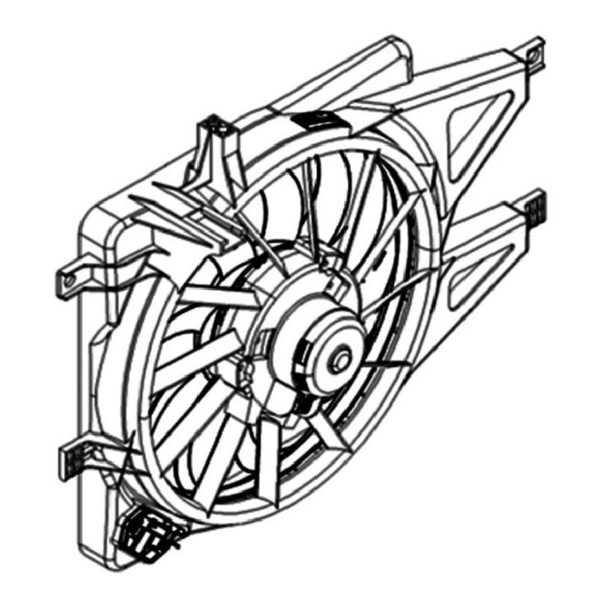 Eletroventilador - Magneti Marelli - W8528001MM