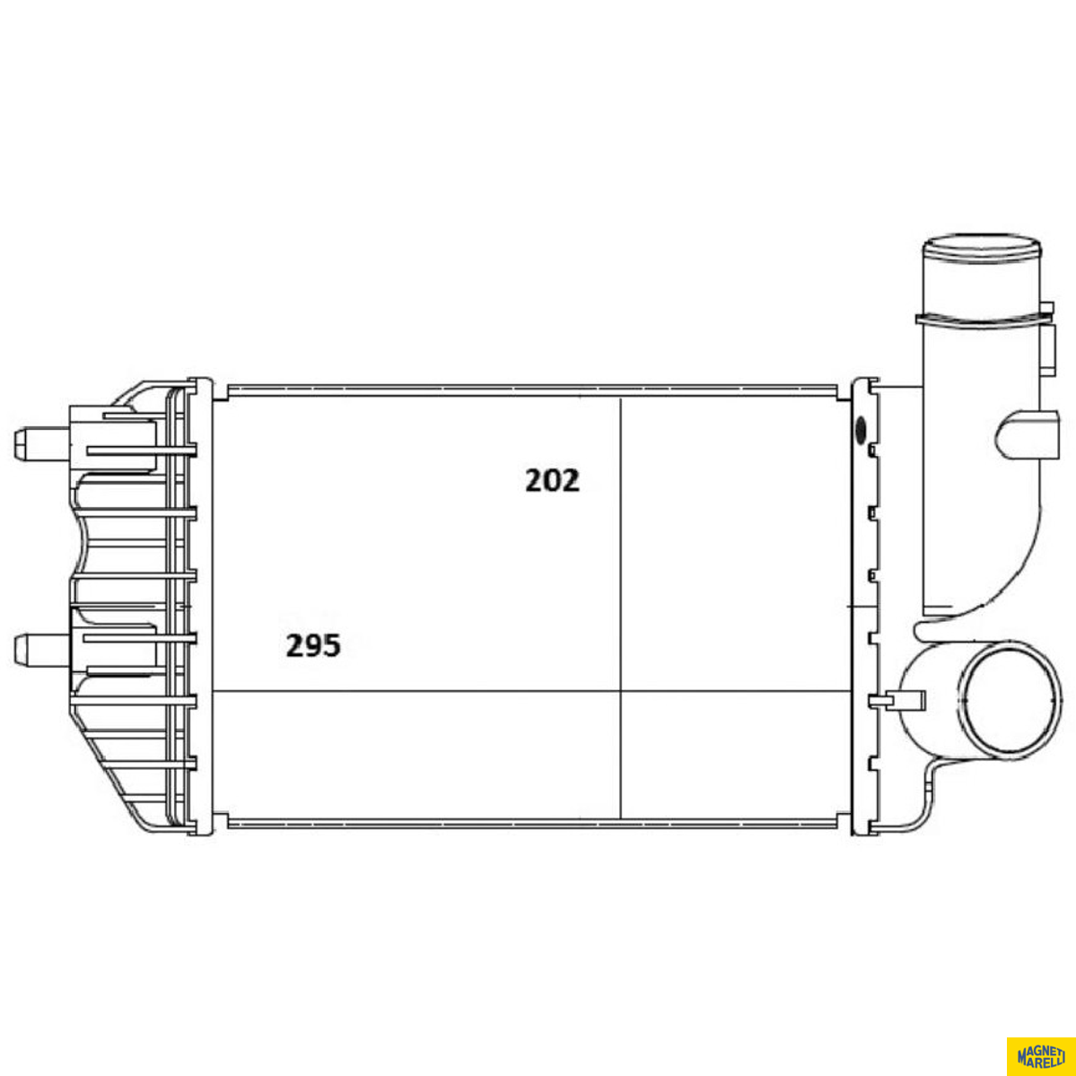 Intercooler - Magneti Marelli - MMI3003PE
