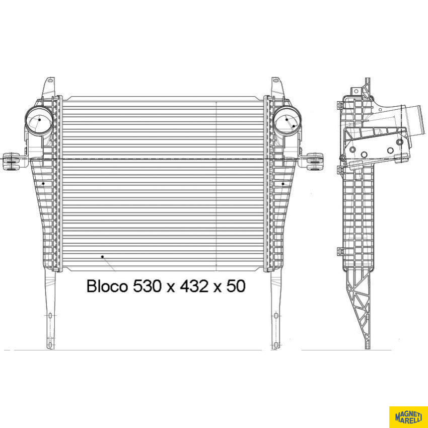 Intercooler - Magneti Marelli - EG590001MM