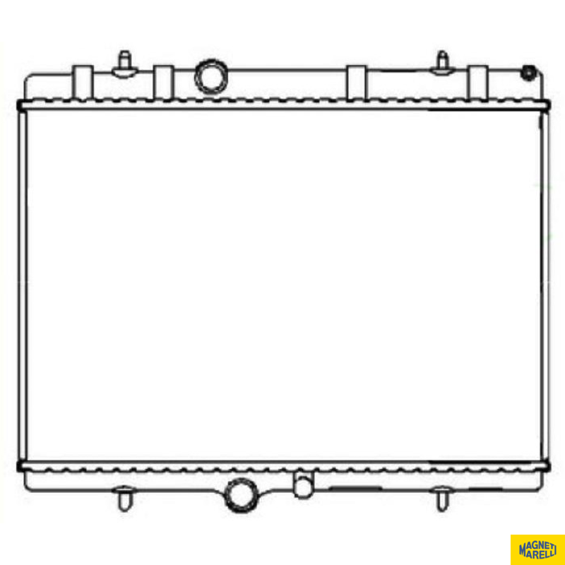 Radiador de Água - Magneti Marelli - RMM1302PE