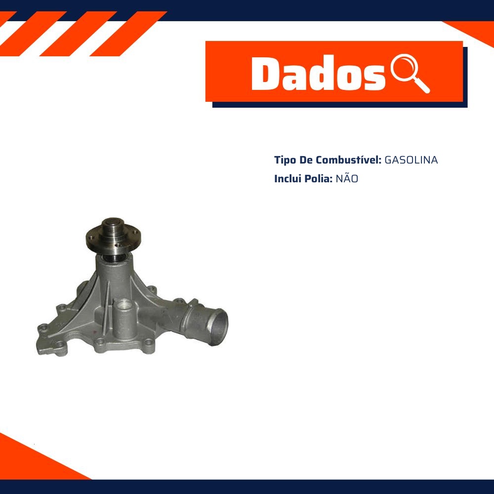 Bomba D'Água para Ford F-150 e F-250 - Indisa - 204505